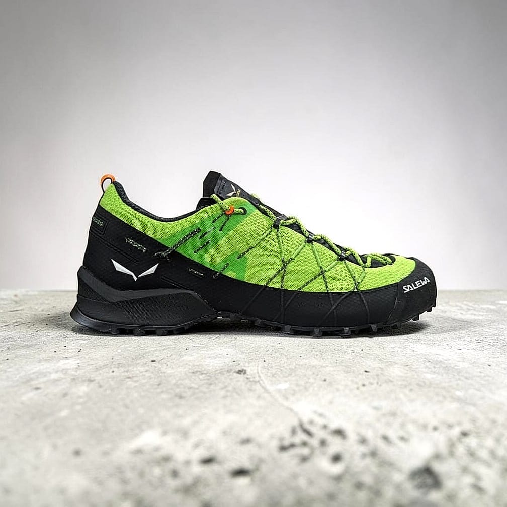 Salewa Wildfire 2 Herren Approach-Schuhe Pale Frog.Black