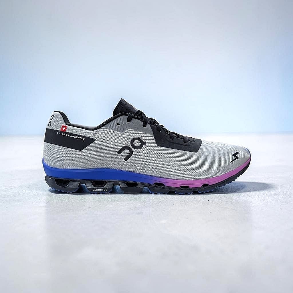 On Running Cloudflash Sensa Damen Laufschuhe Lunar.Amethyst