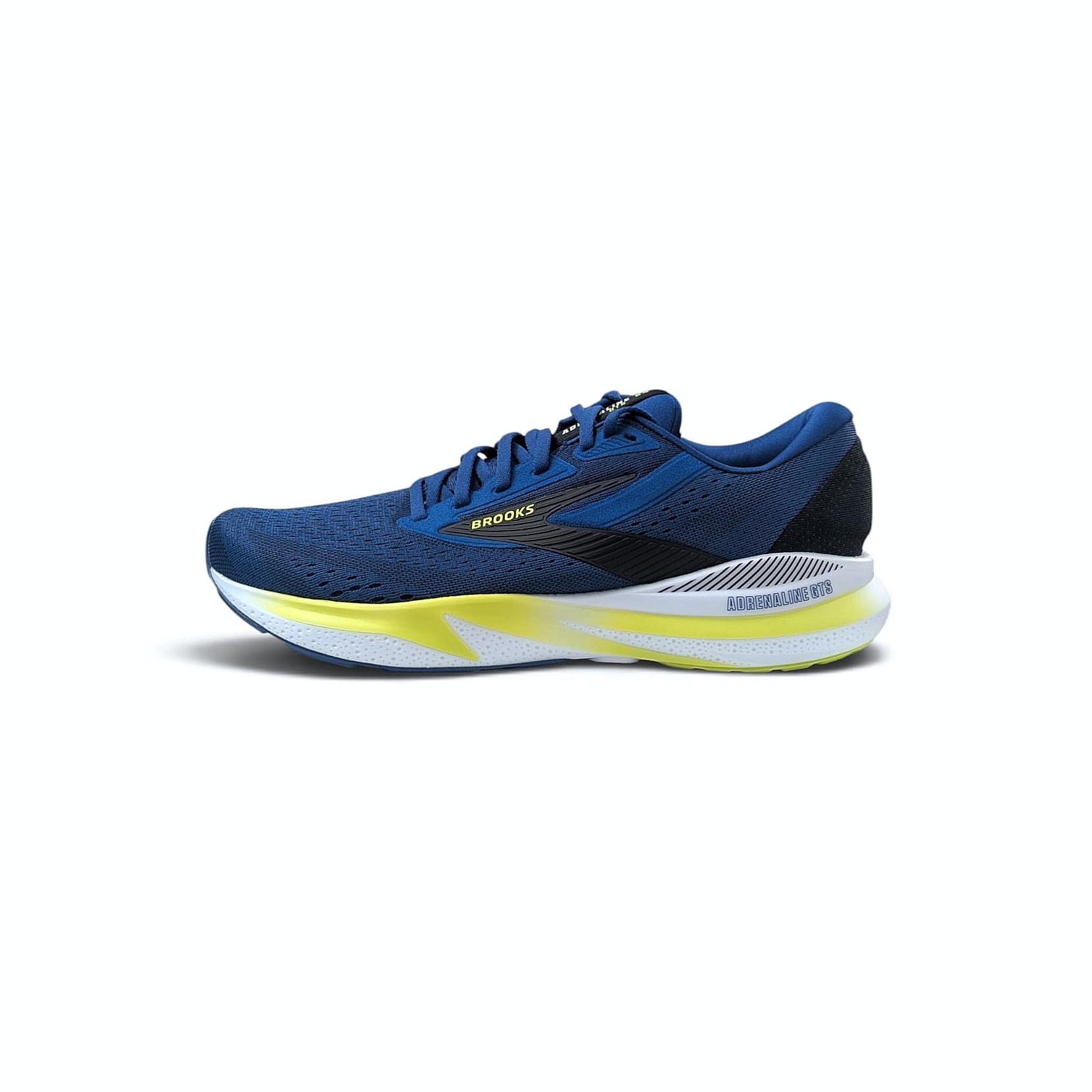 Brooks Adrenaline GTS 24 Herren Laufschuh - Navy Peony-Black-Acid Lime