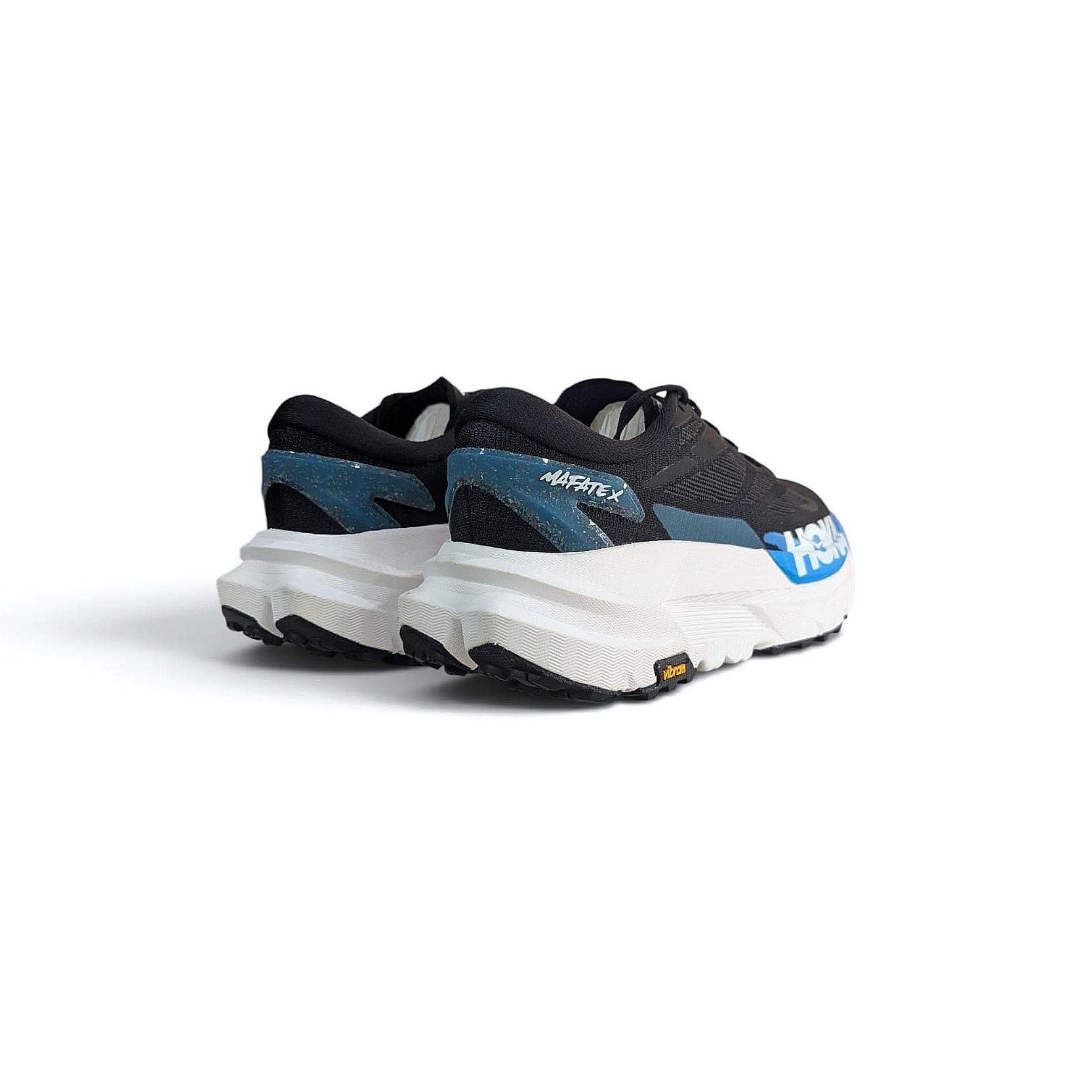 HOKA Mafate X Damen Trailrunningschuh - Black - Skyward Blue