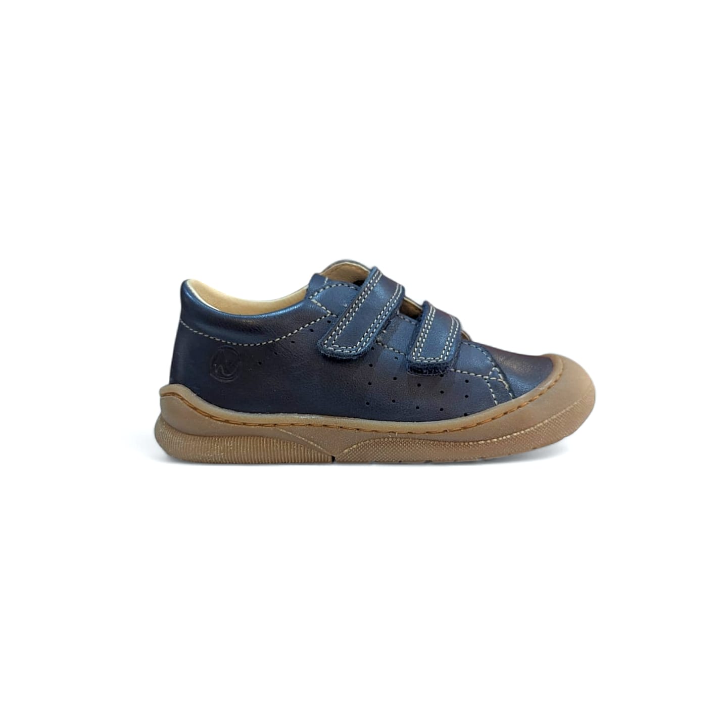 NATURINO Gabby VL Nappa Spaz Sneaker – Navy