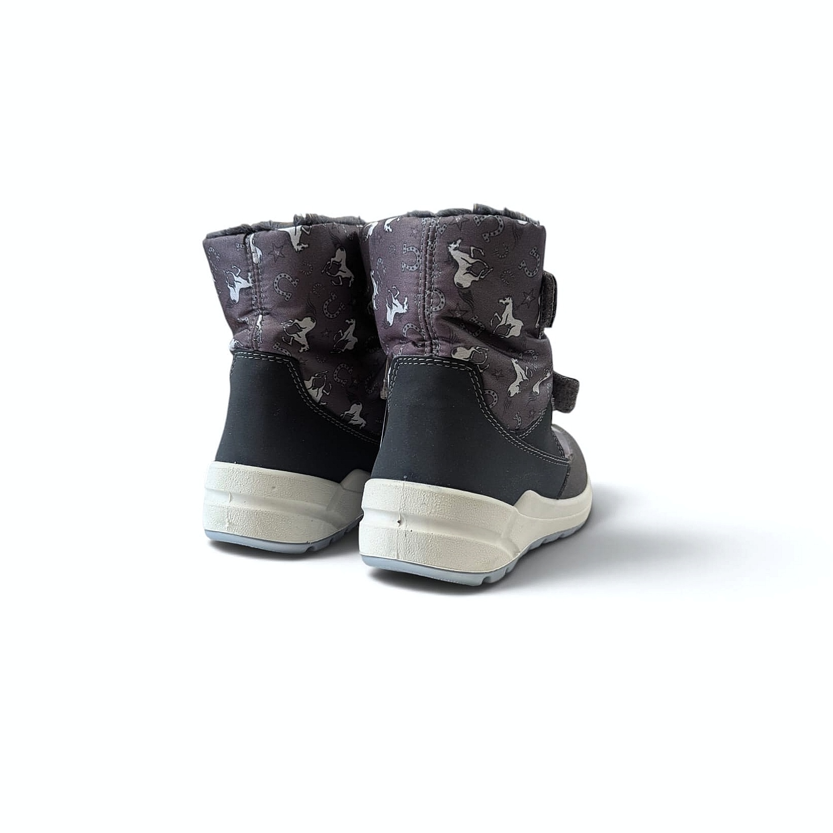 Ricosta Gina Kinder Winterboots mit Klettverschluss - Grigio-Patina