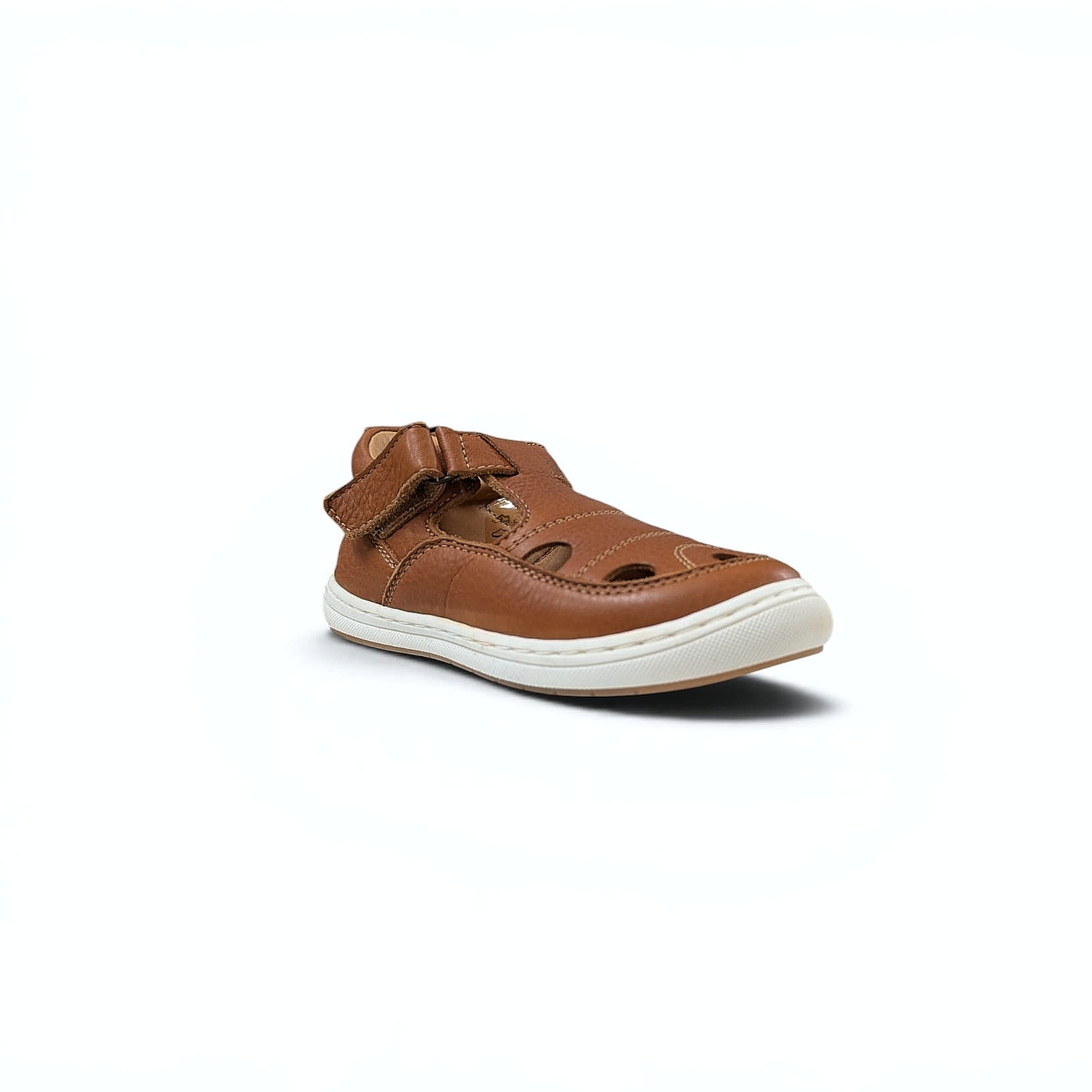 Cognac Bisgaard Kinder Halbsandalen