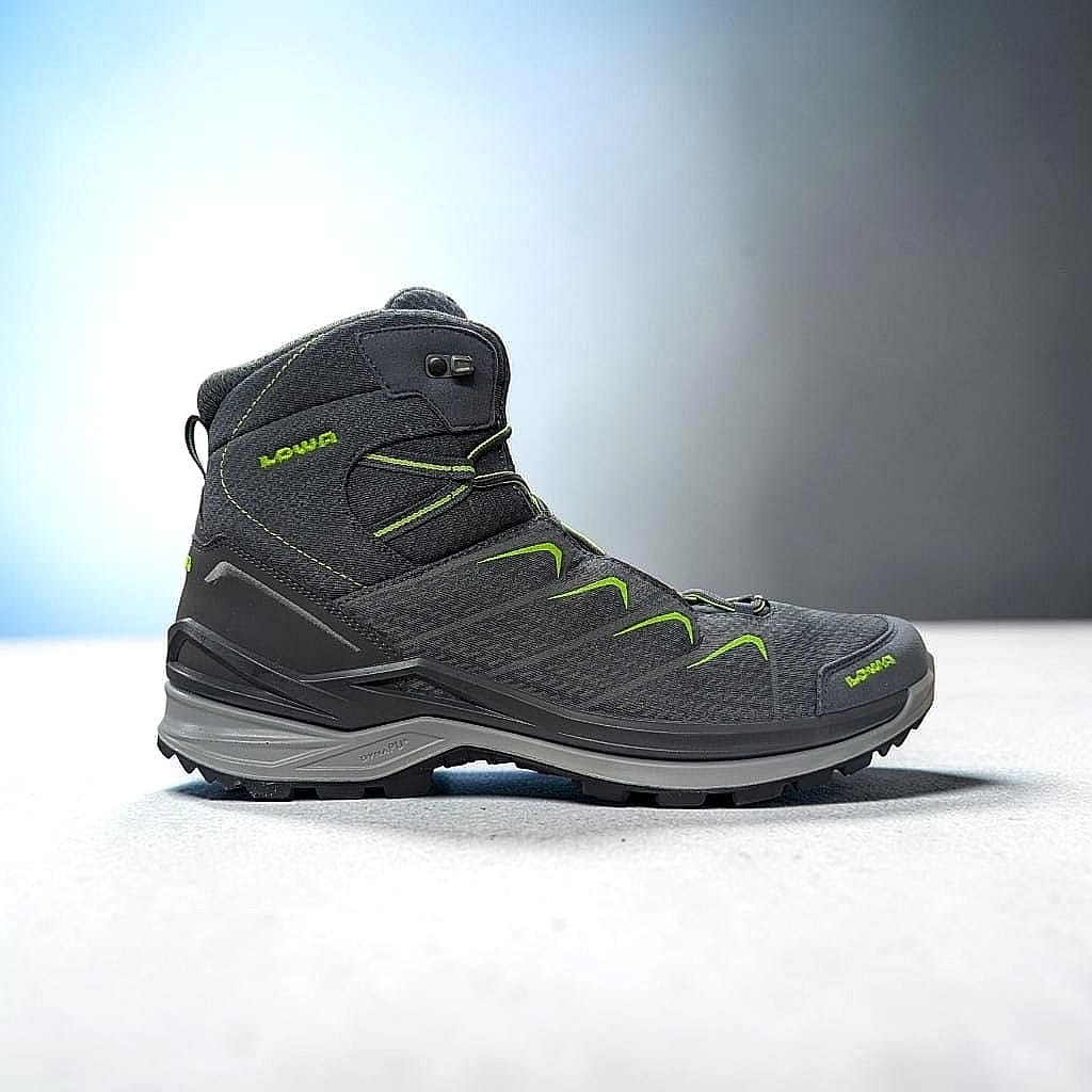 LOWA Ferrox Pro GTX Mid Herren Multifunktionsschuh Graphit.Limone