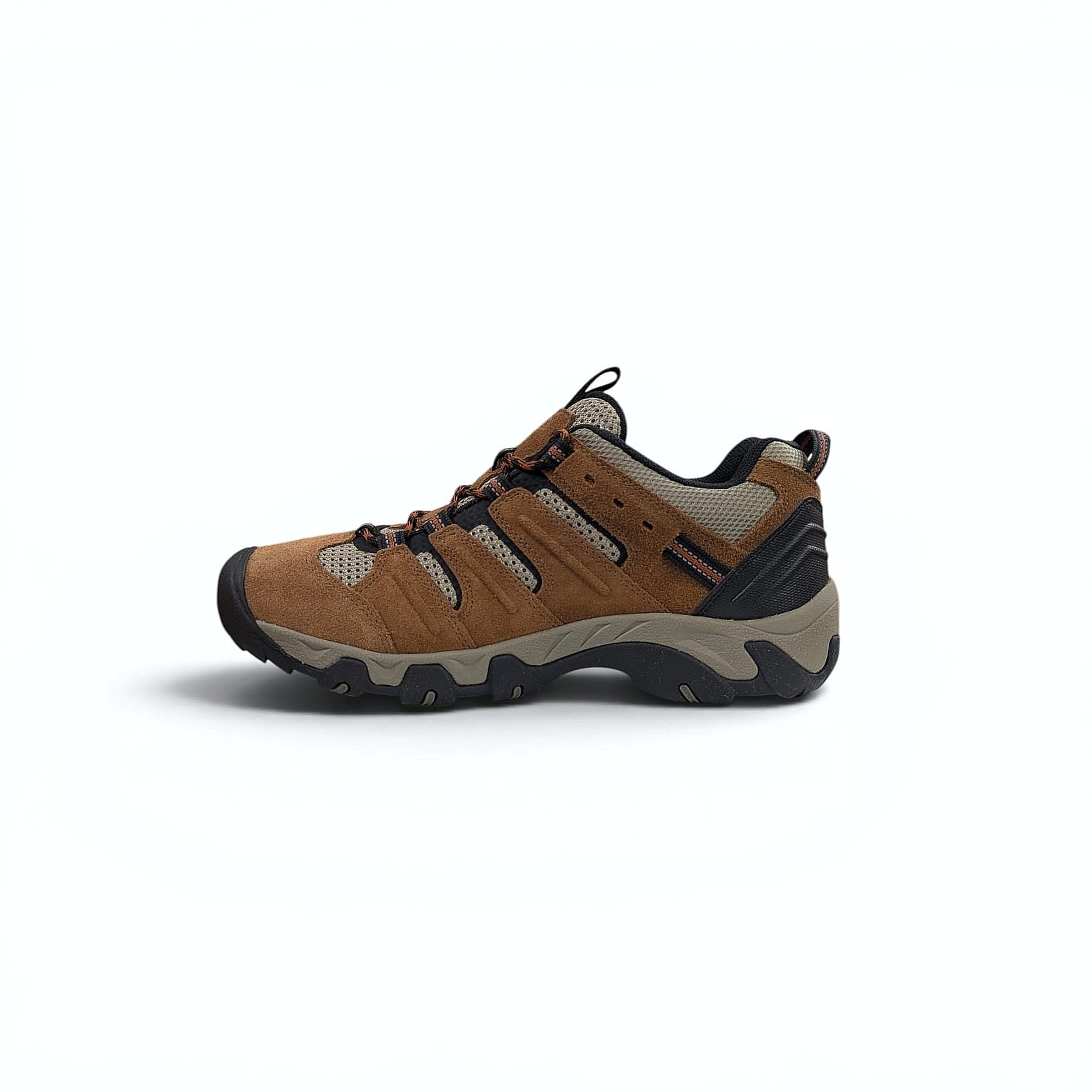 Keen Headout WP Herren Wanderschuhe Bison Fossil Orange