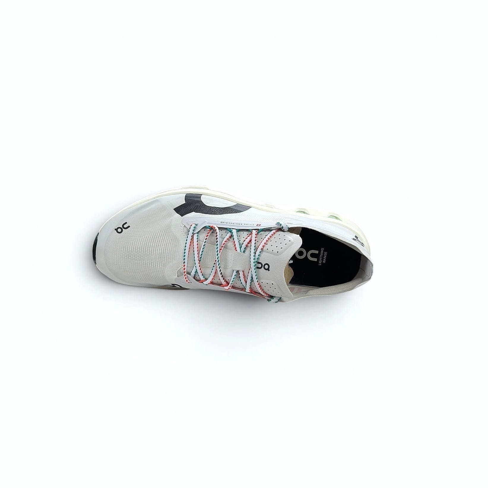On Running Cloudboom Zone Damen Laufschuhe  White  Flame