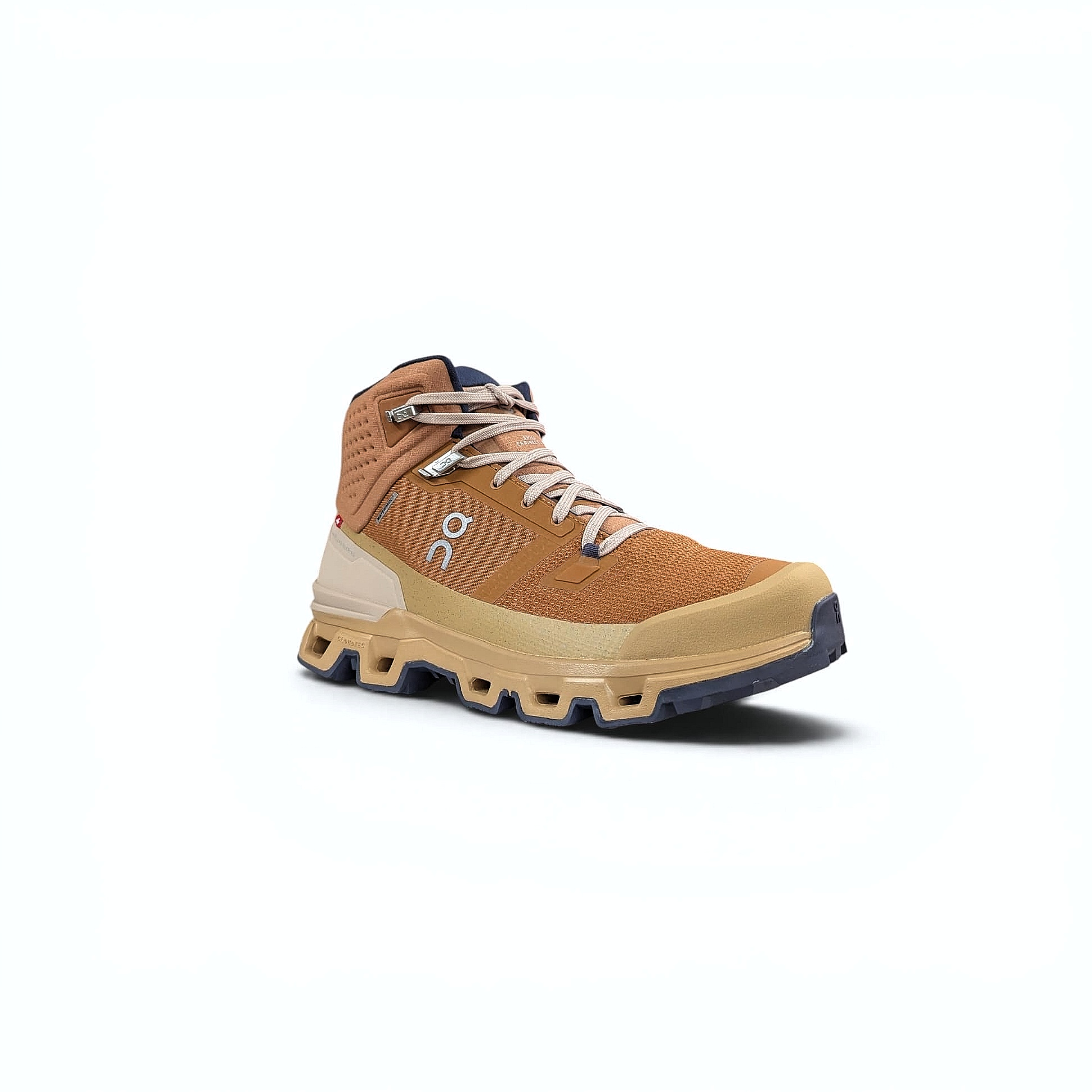 Almond Dune On Running Cloudrock 2 Waterproof Herren Wanderschuhe