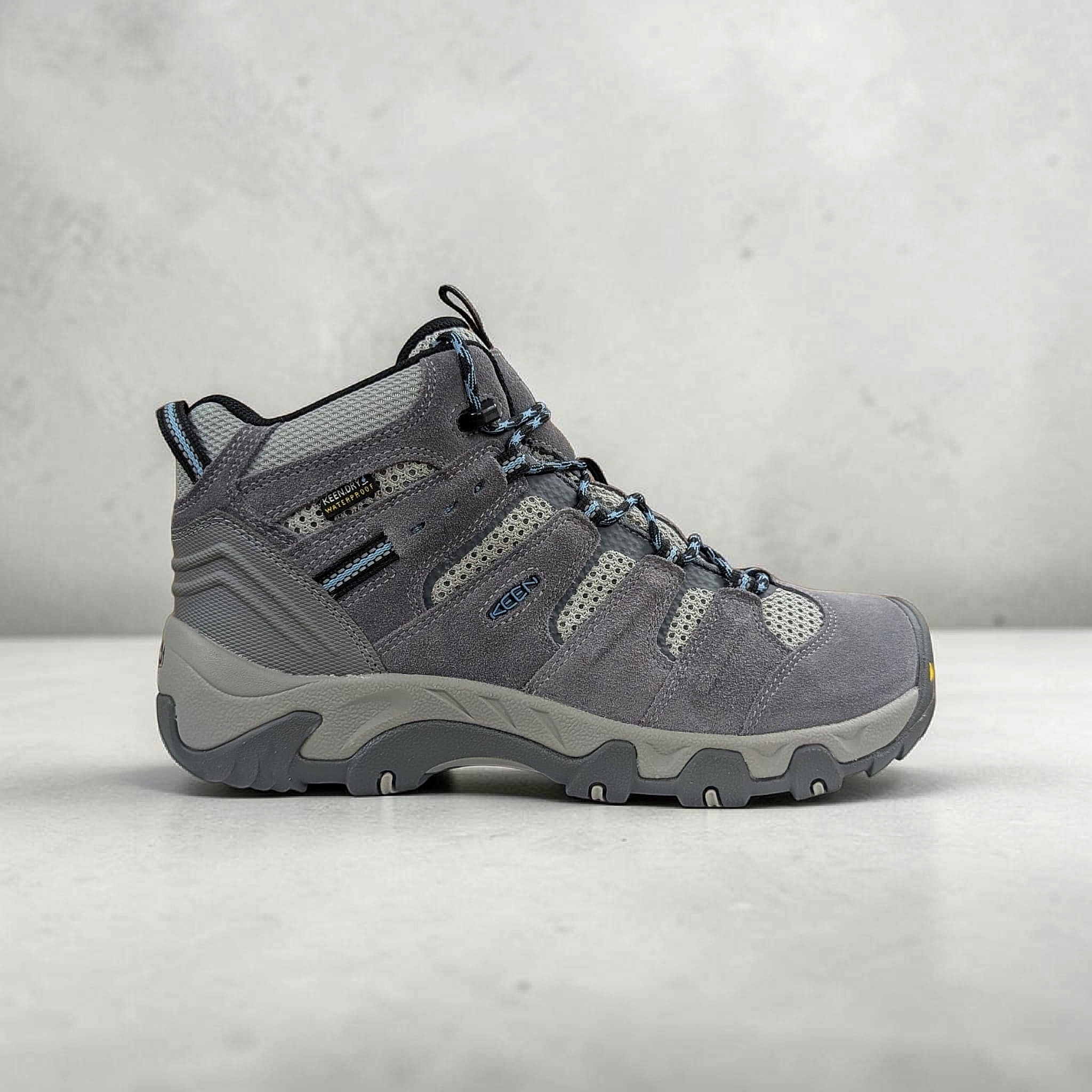 Grau Keen Headout Mid WP Damen Trekkingschuhe