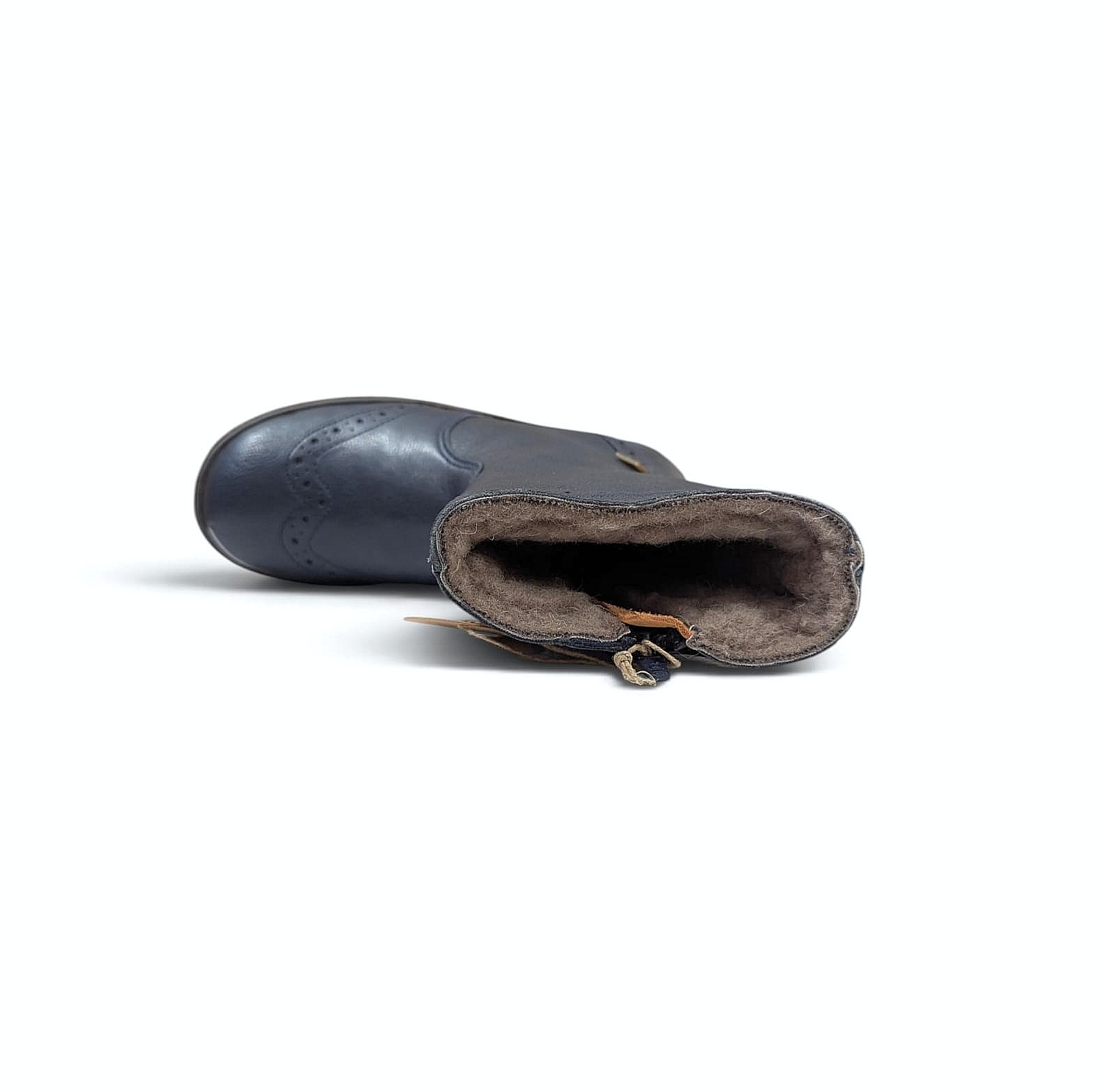 Bisgaard Ejra Tex Kinder Winterstiefel wasserdicht mit Wollfutter – Navy