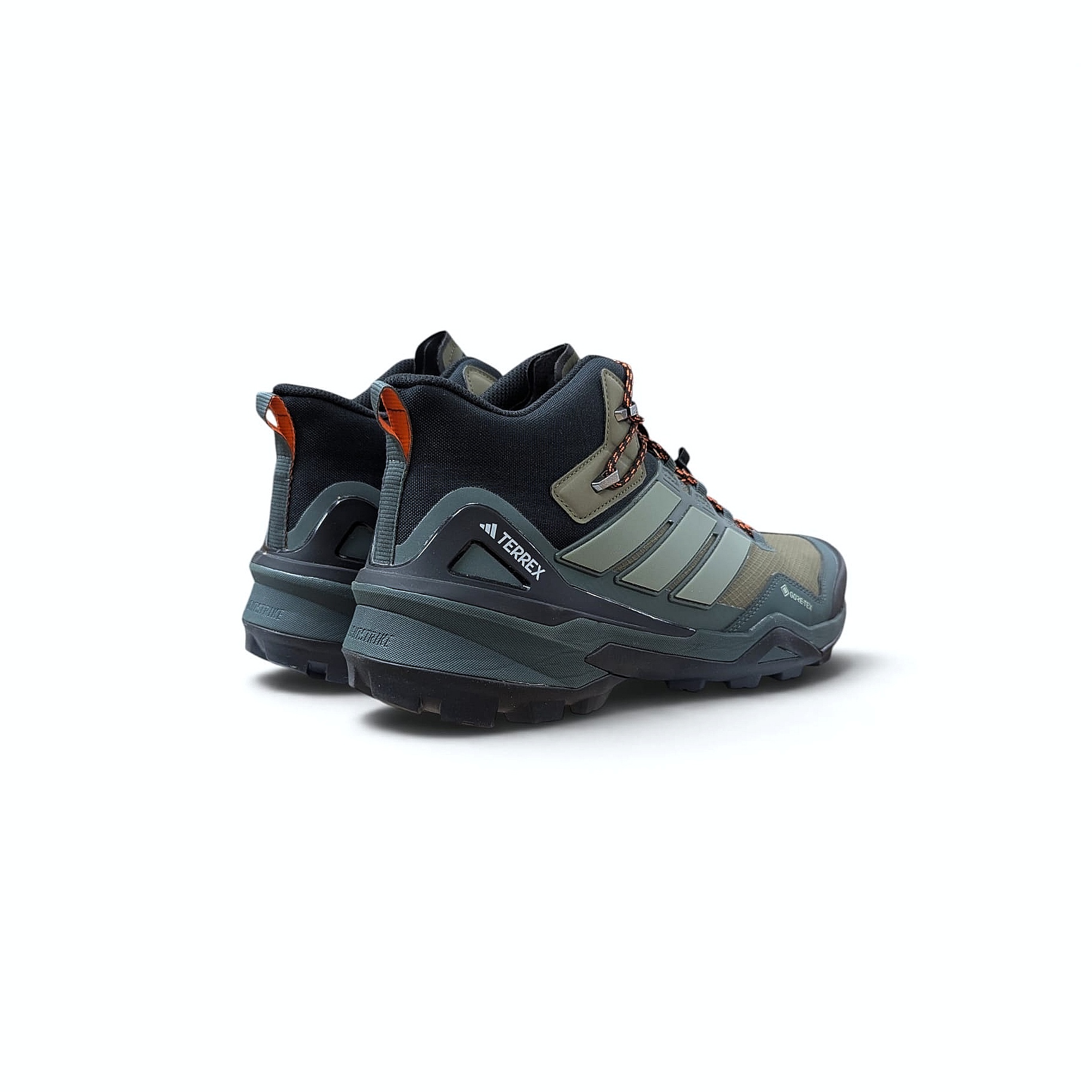 Adidas Terrex Skychaser Mid GTX Herren Wanderschuh -Olive Strata-Silver Green-CBlack