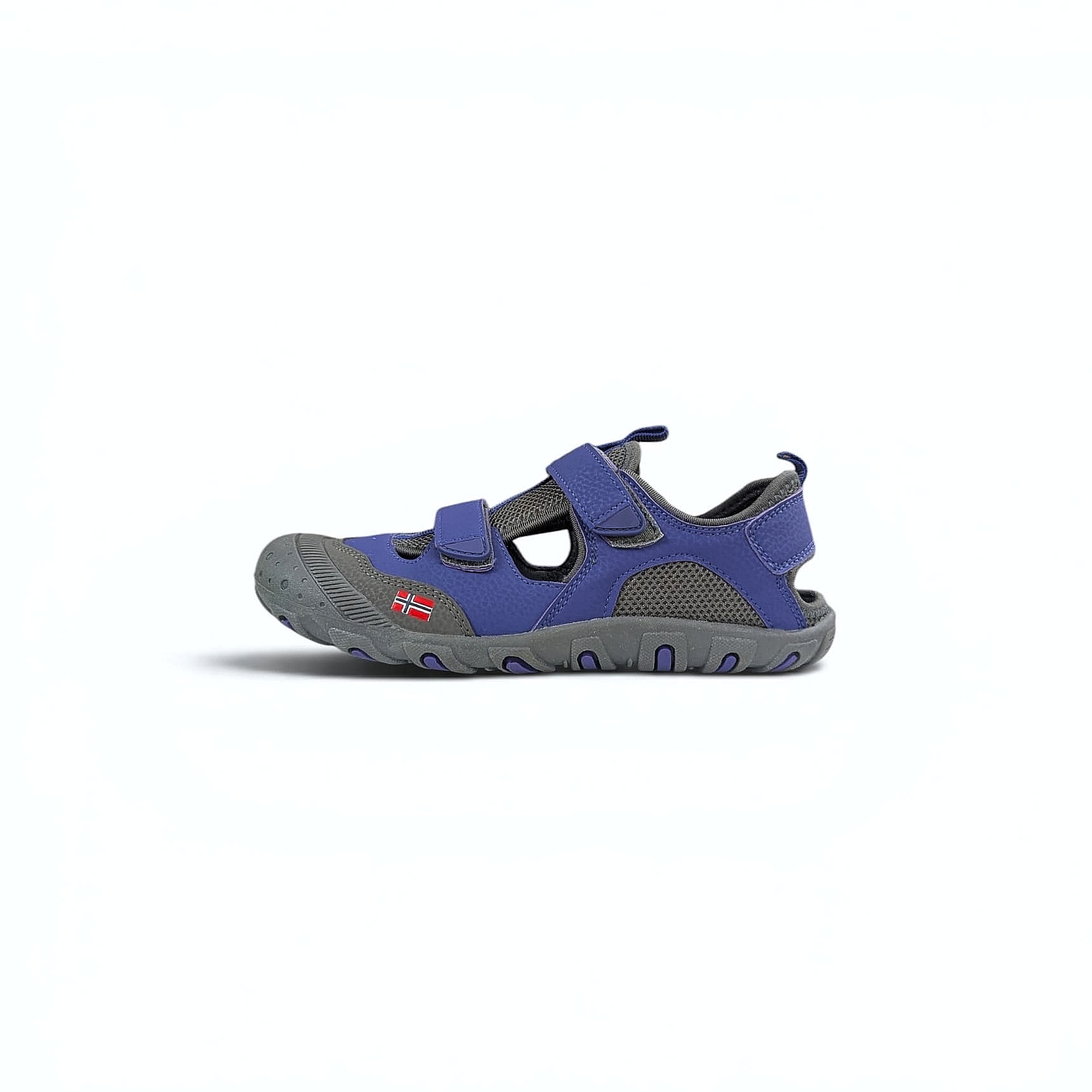 Dark Purple Trollkids Lillesand Unisex Outdoor Sandalen
