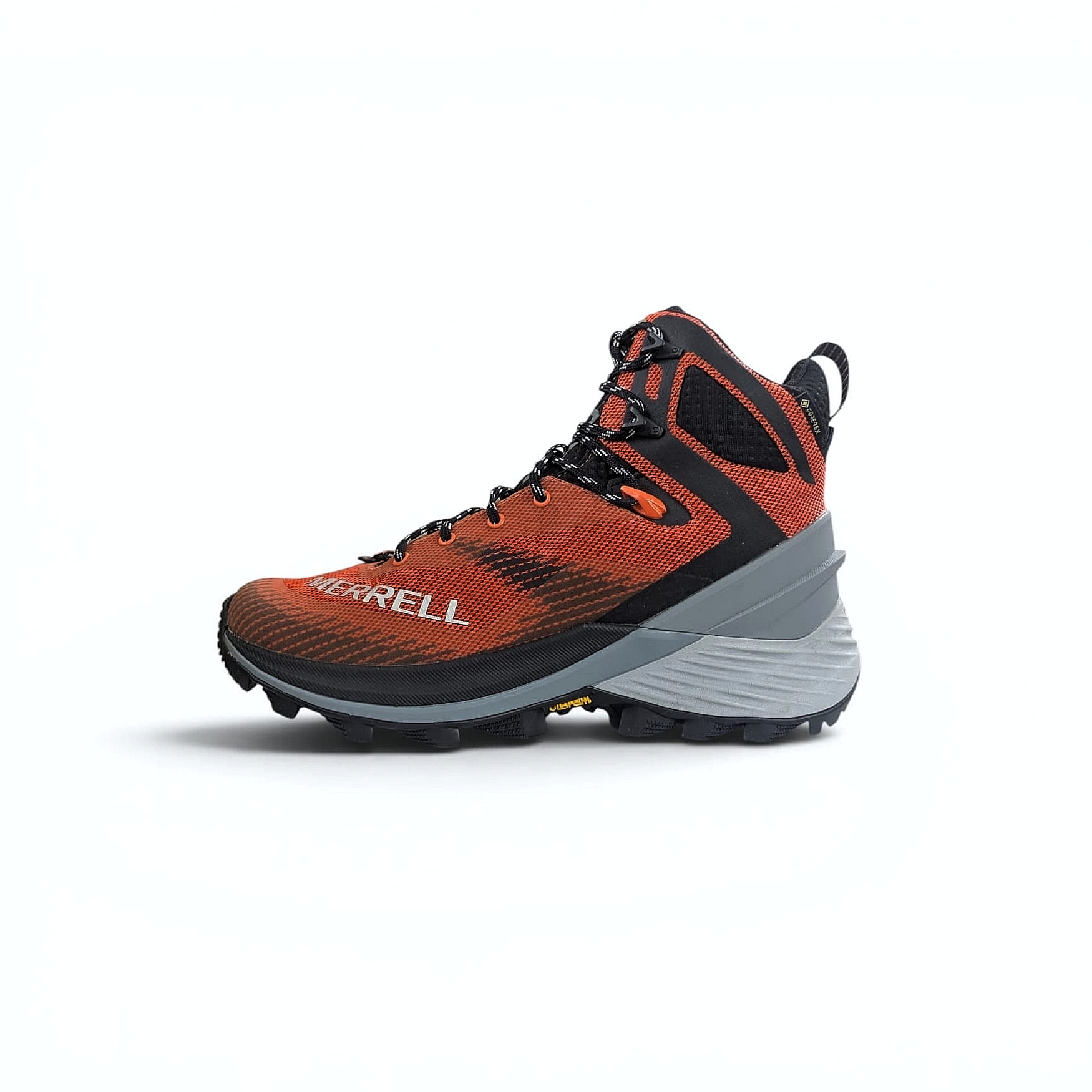 Orange Merrell ROGUE Hiker Mid Gtx Herren Wanderschuhe