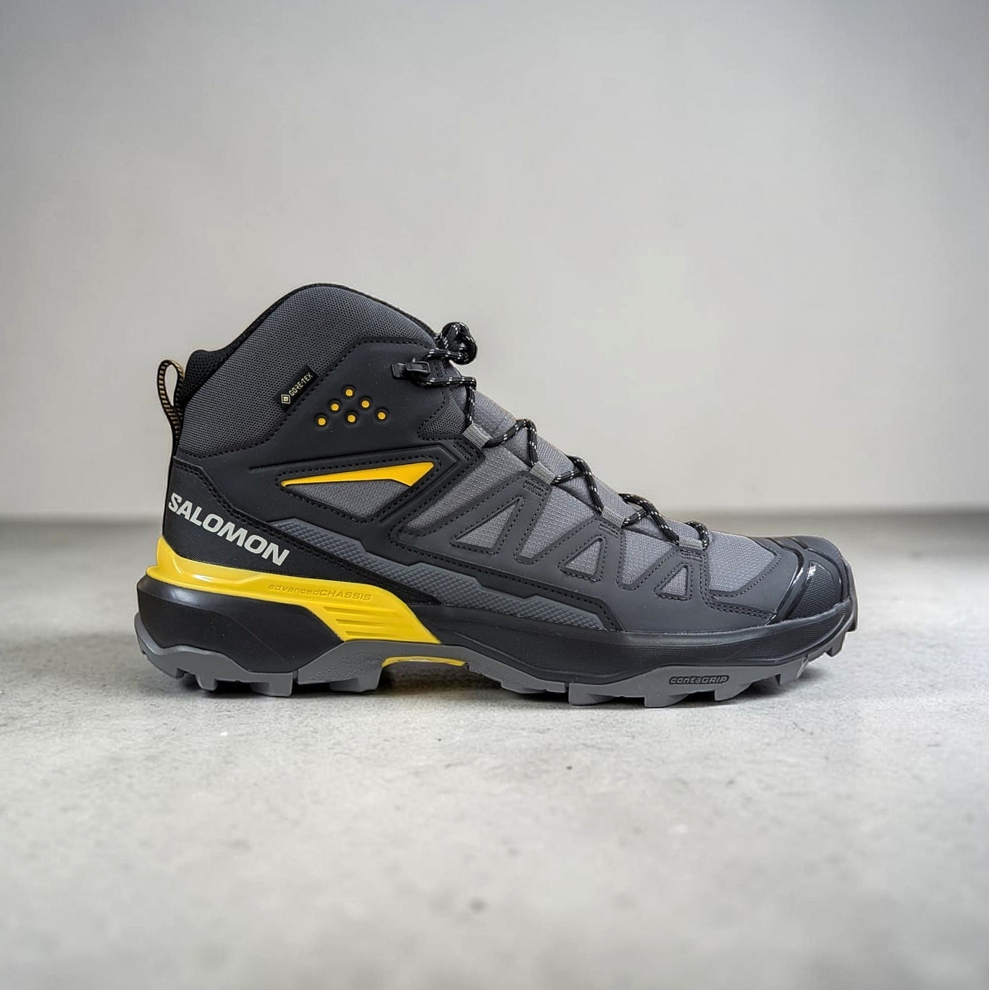black Salomon X Ultra 360 Edge Mid Gtx Herren Wanderschuhe