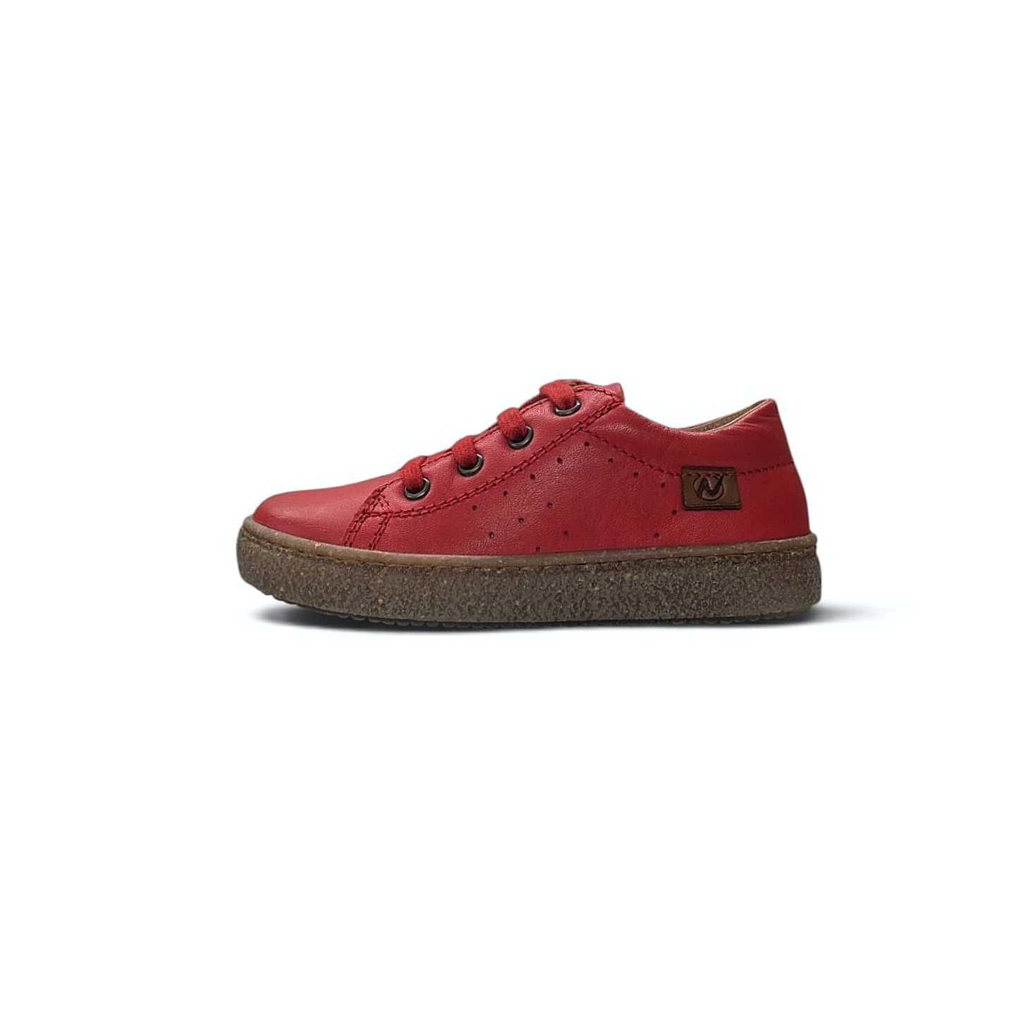 NATURINO Cycas Zip Nappa SP Lauflernschuhe – Rosso