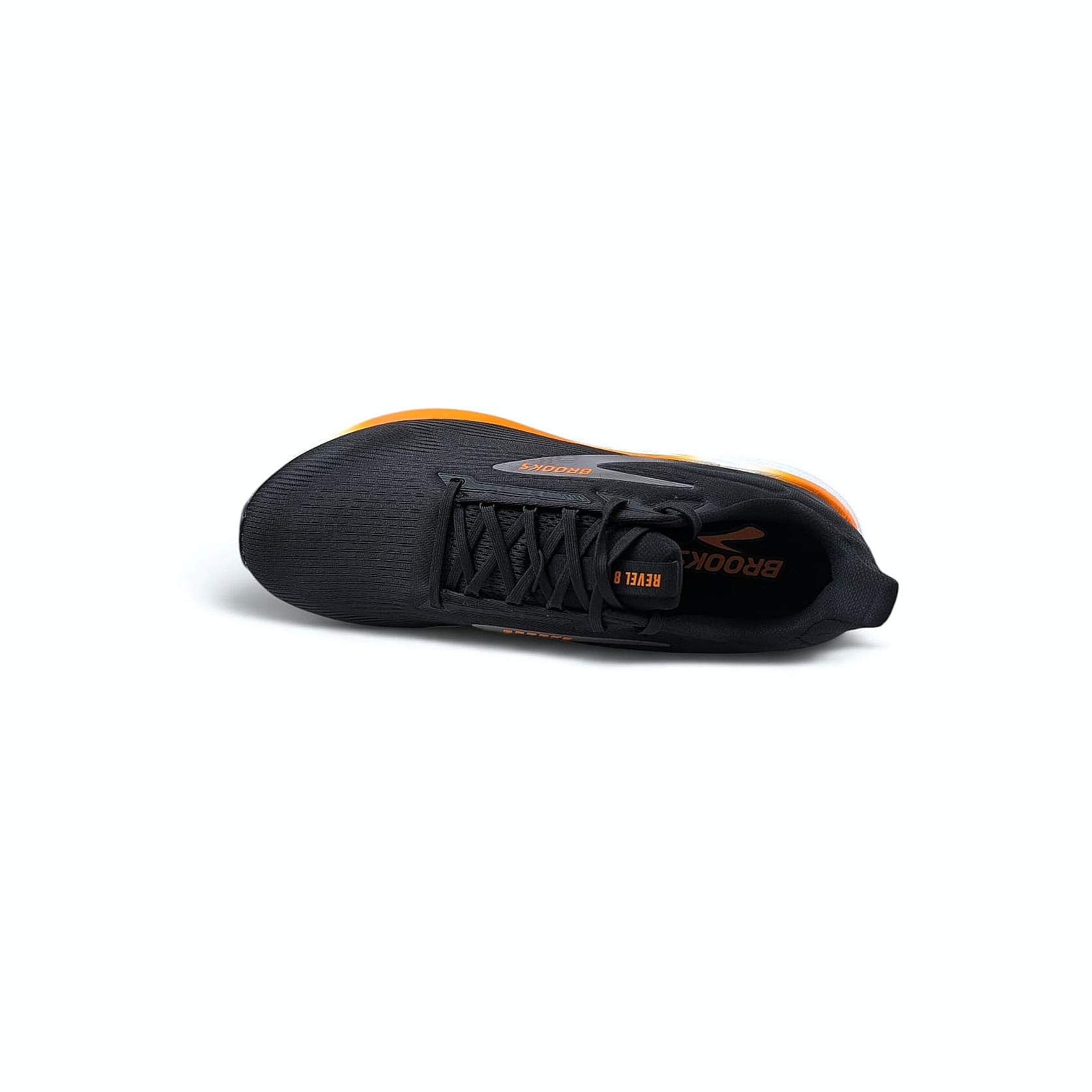 Brooks Revel 8 Herren Laufschuh - Black-Excalibur-Orange