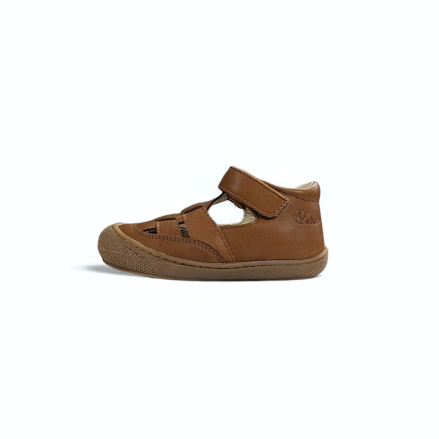 Cognac Naturino Wad Kinder Halbsandalen