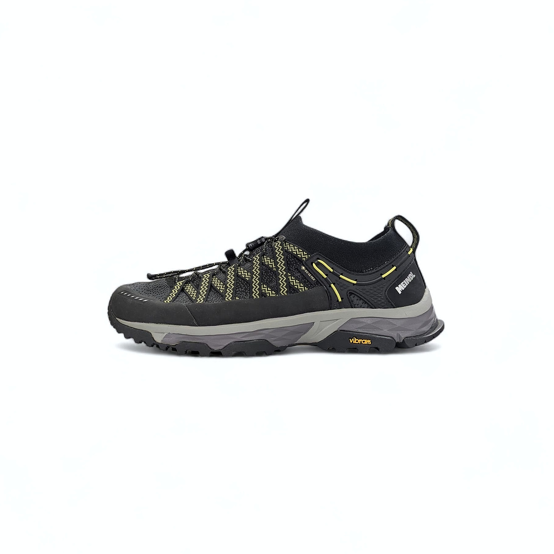 Meindl Aruba GTX Herren Trekkingschuhe  Schwarz/Lemon