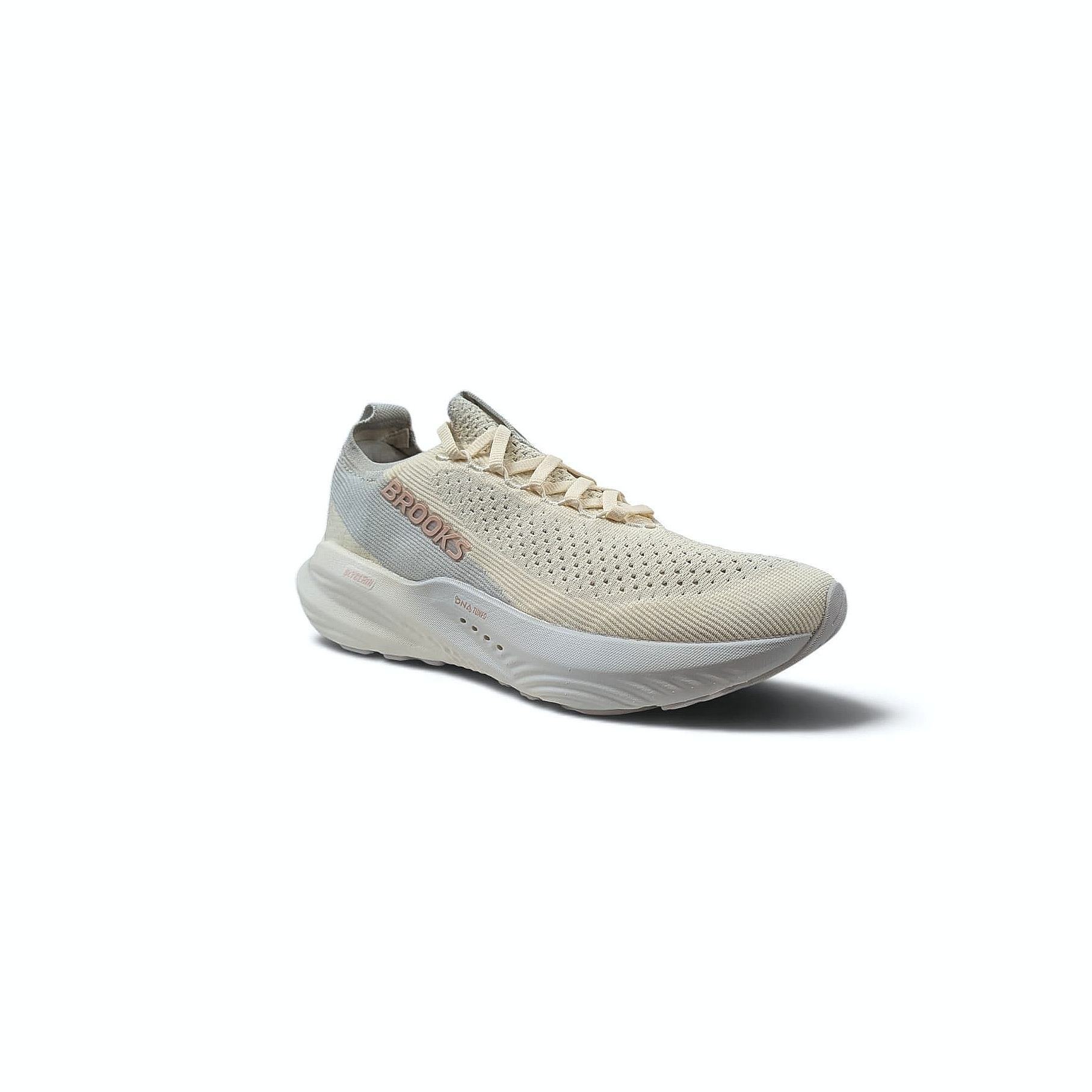 Brooks Glycerin StealthFit 22 Damen Laufschuh - Coconut-Oyster-Rose