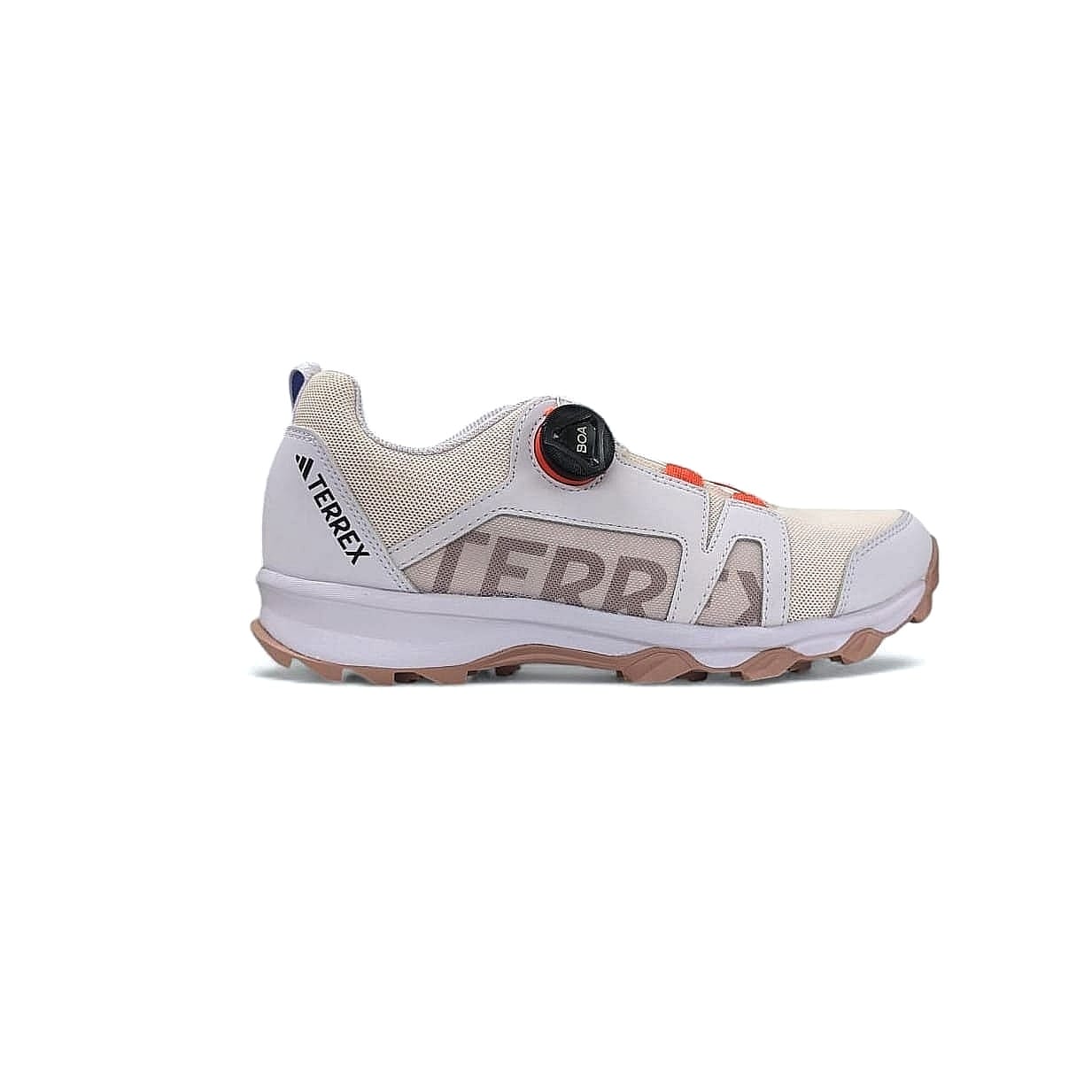 Adidas terrex Agravic Boa K Unisex Trailrunningschuhe Putty Mauve-Warm Clay-Pure Ruby