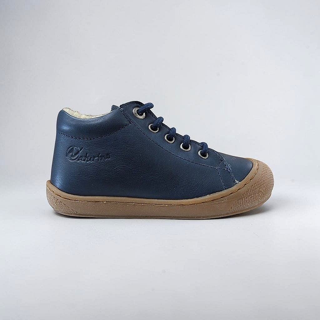 Naturino Cocoon Kinder Winterschuh mit Schnürung - Navy