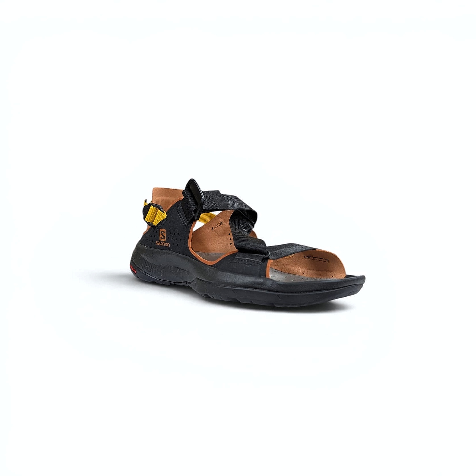 Black Salomon Tech Sandal Unisex Sandalen