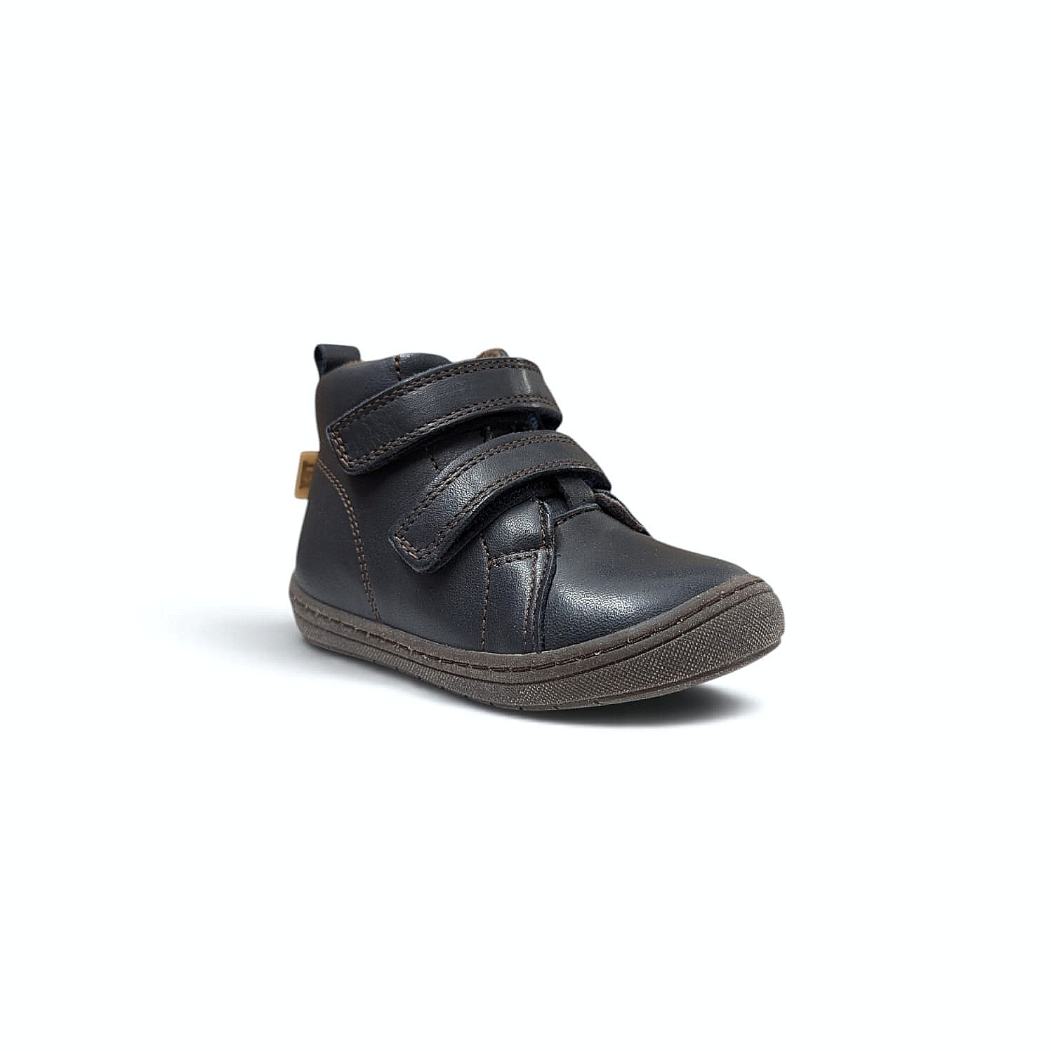 Bisgaard Dee Tex Kinder Winter Klettschuh aus Leder – Navy