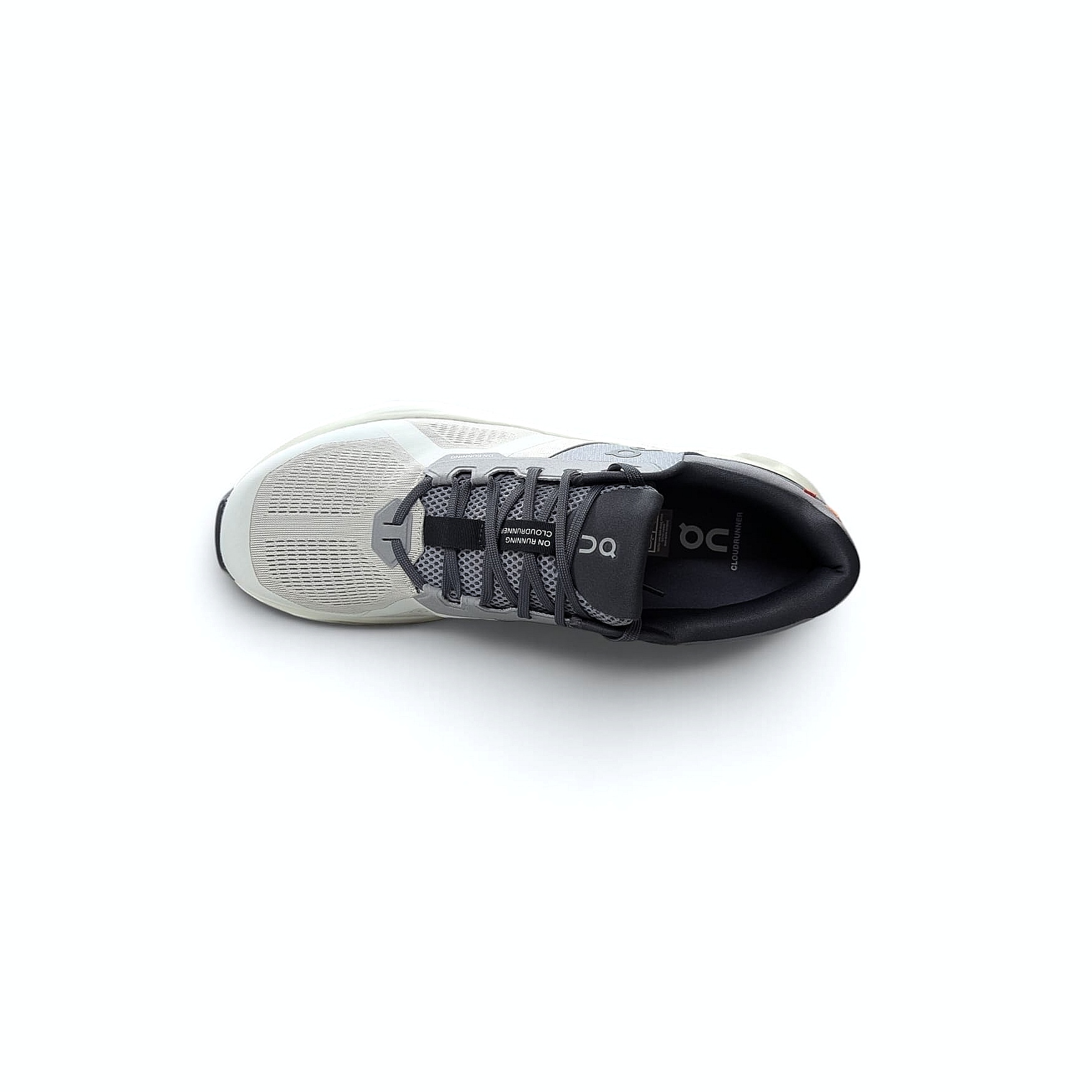 On Running Cloudrunner 2 Herren Laufschuhe – Wolf-Ivory