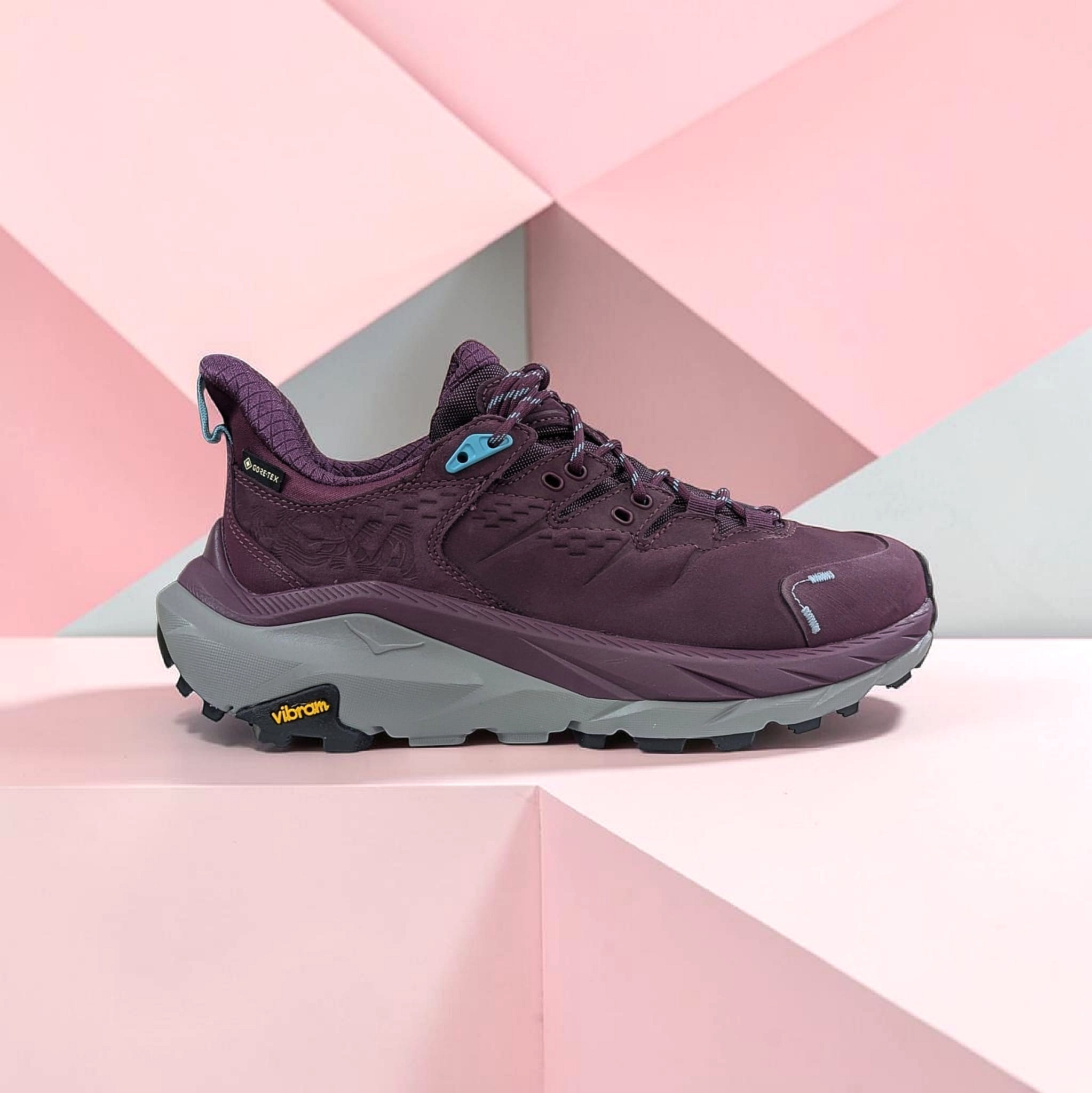 Grape Wine Hoka W Kaha 2 Low Gtx Damen Wanderschuhe