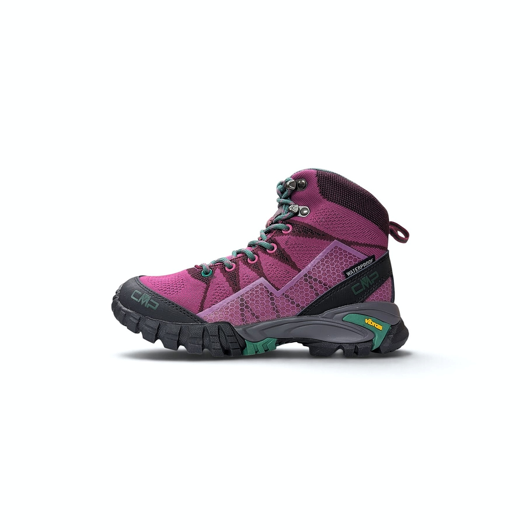CMP Tauri Mid WMN Trekking Shoes WP – Damen Trekkingschuhe Borgogna