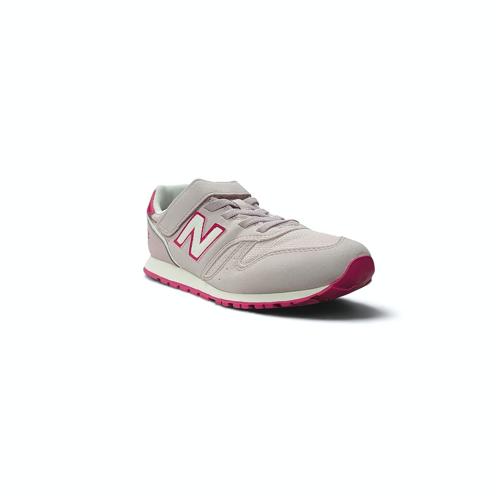 New Balance 373 Kindersneaker Grau-Pink