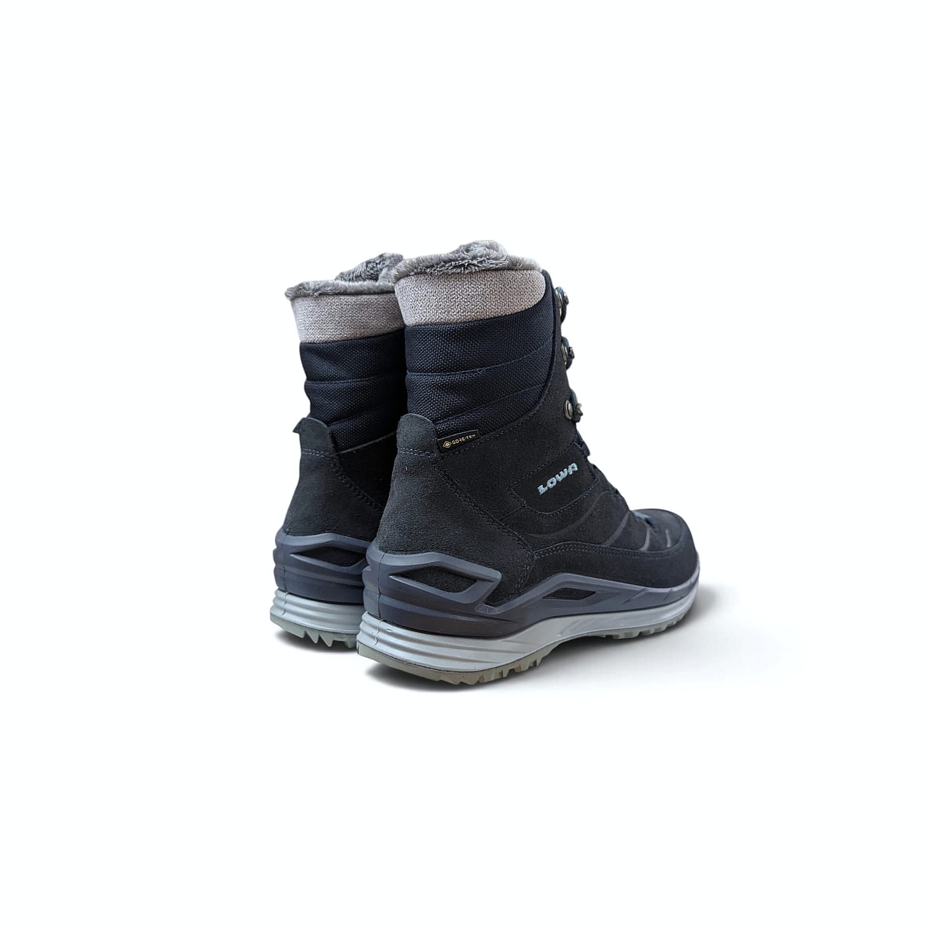 LOWA Calceta Evo GTX Damen Winterstiefel - Navy - Iceblue