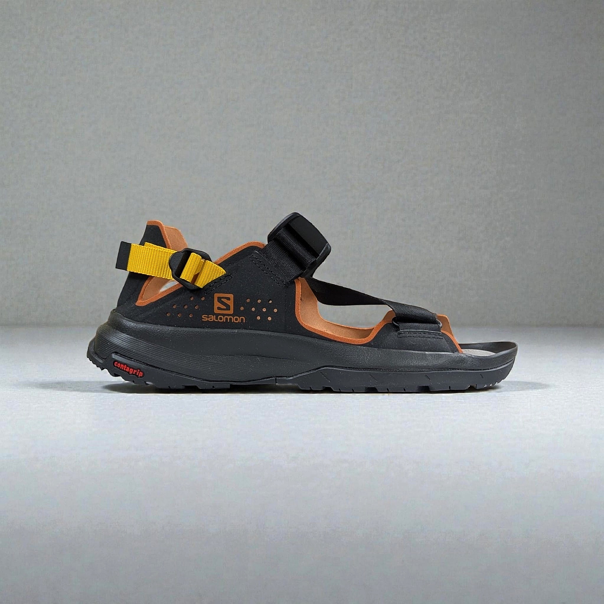 Black Salomon Tech Sandal Unisex Sandalen