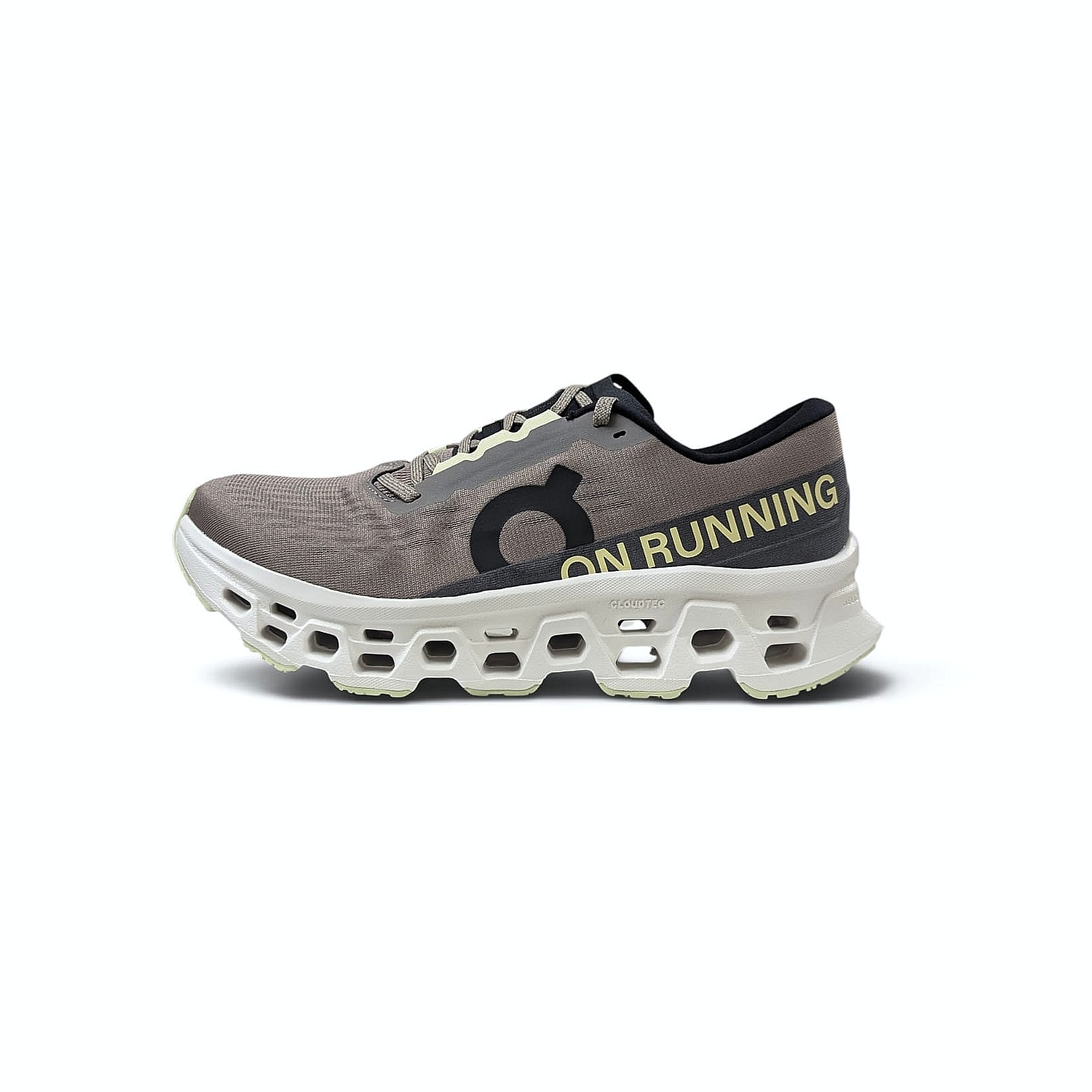 On Cloudmonster 3 Damen Laufschuh Cinder - Ivory