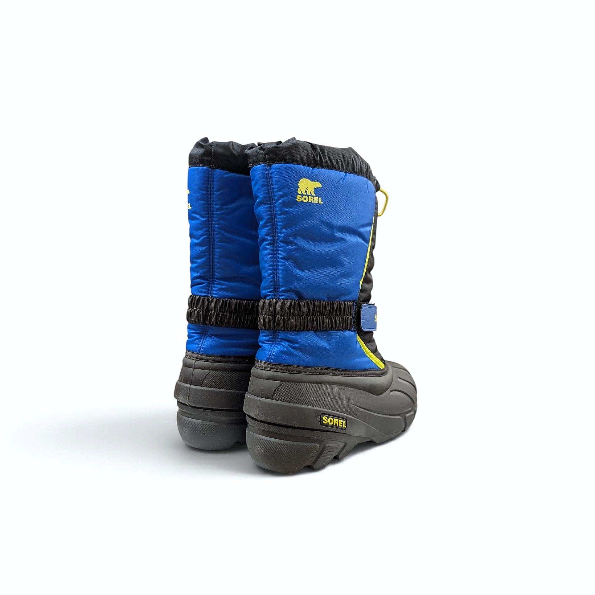 SOREL Flurry Kinder Winterstiefel - Black - Super Blue