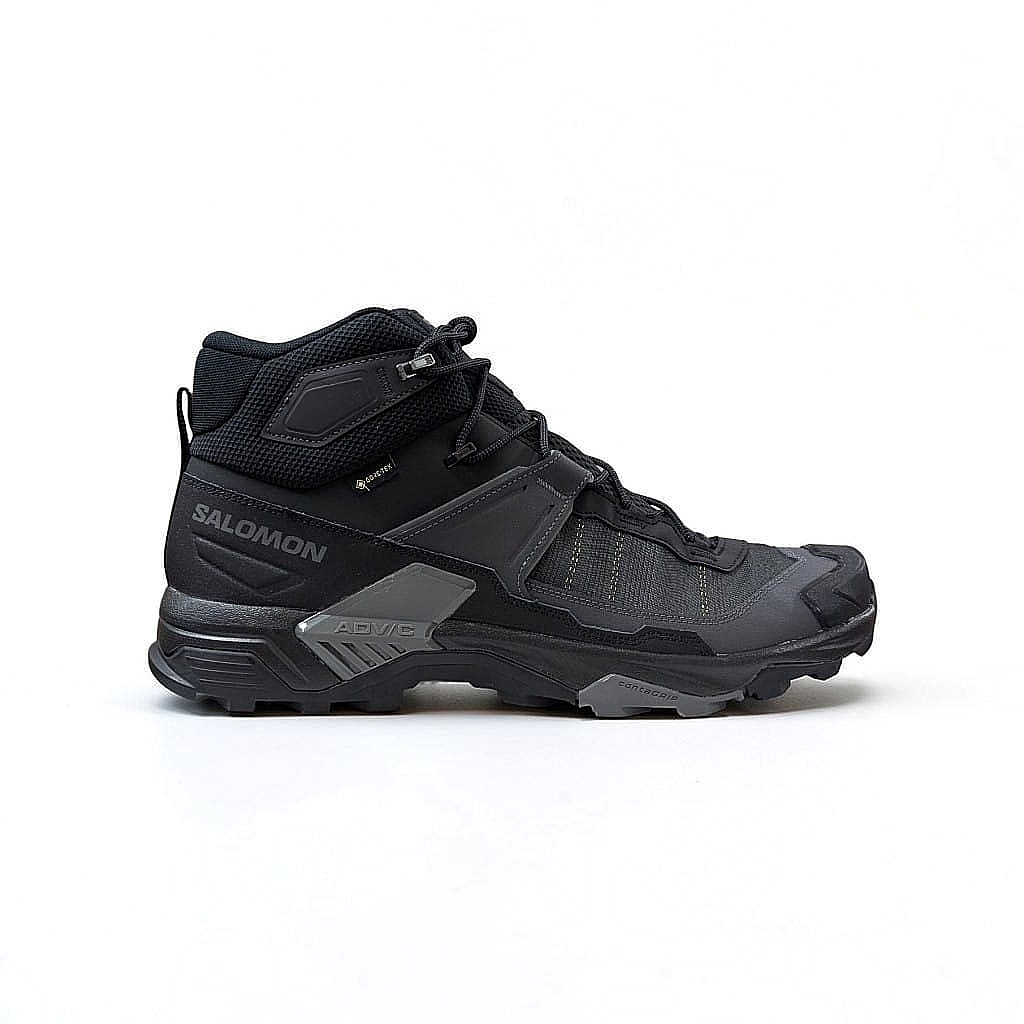 Salomon X Ultra 5 Mid GTX Herren Wanderschuh - Black-Asphalt-Castlerock