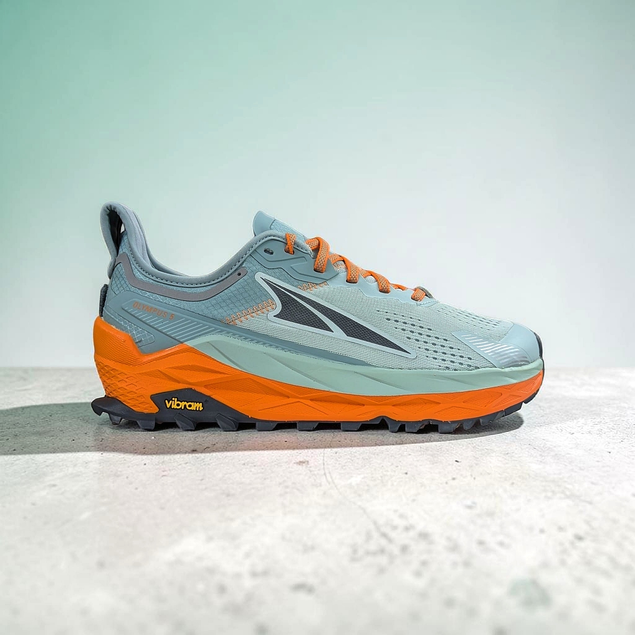 Gray Altra M Olympus 5 Herren Trail Laufschuhe