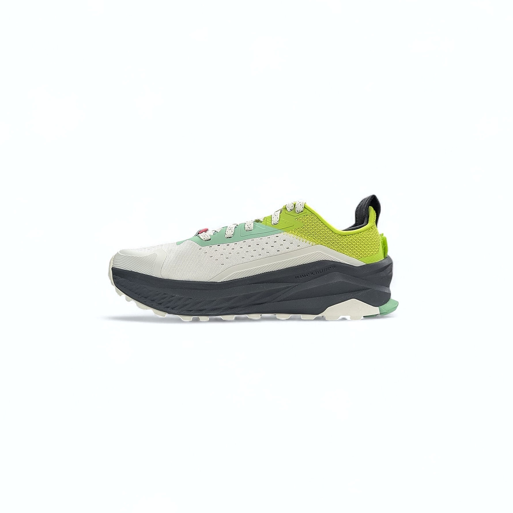 Gray LIme Altra W Olympus 6 Damen Trail Laufschuhe