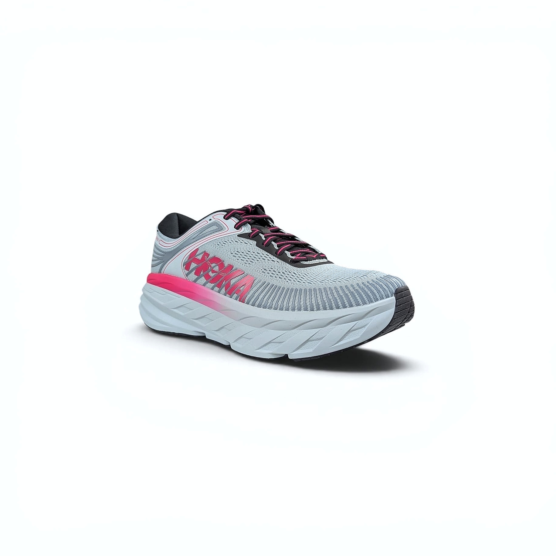 Mineralblau Hoka W Bondi 7 Damen Laufschuhe