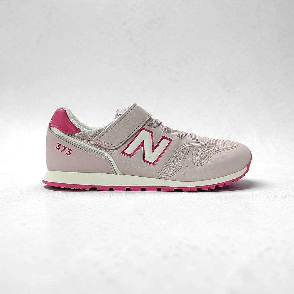 New Balance 373 Kindersneaker Grau-Pink