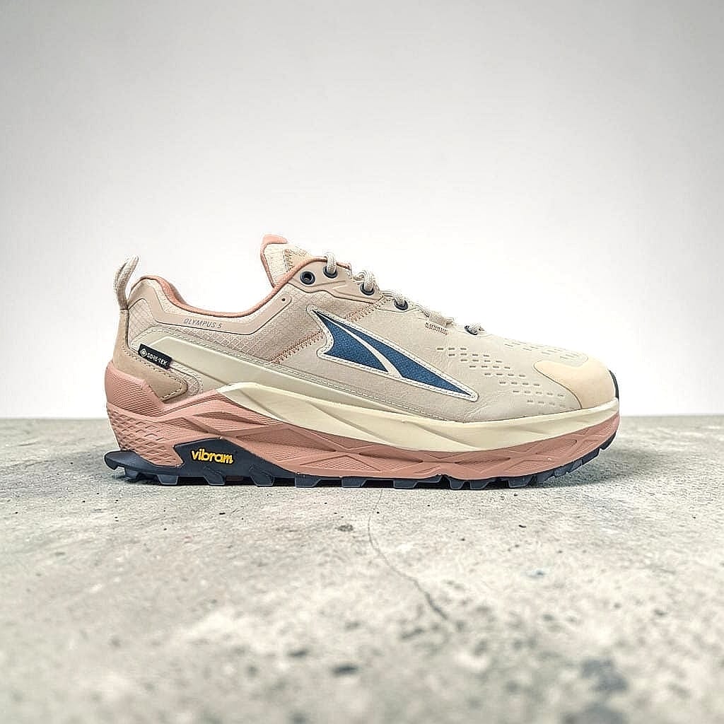 Altra M Altra Olympus 5 GTX Trailrunning Schuhe Sand