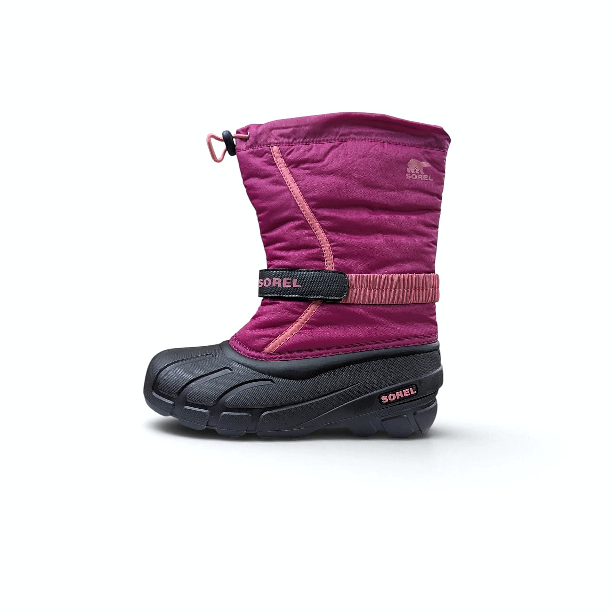 SOREL Flurry Kinder Winterstiefel - Deep Blush - Tropic Pink