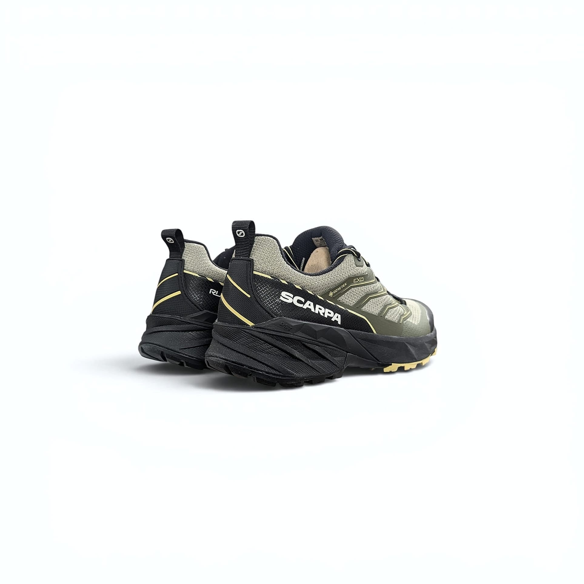 Scarpa Rush 2 GTX WMN – Damen Trail-Allrounder . Sage-Dusty Yellow