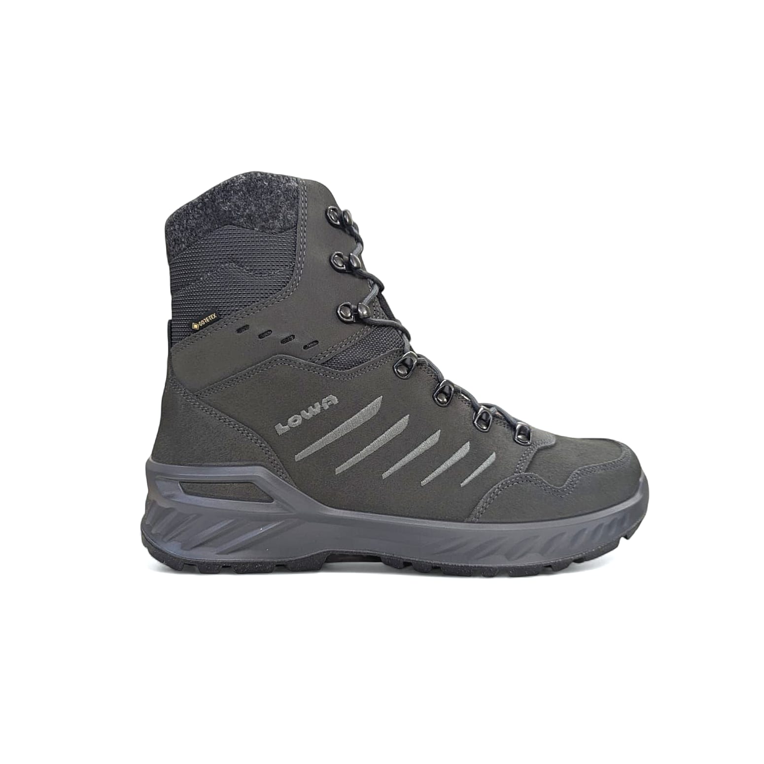 LOWA Nabucco GTX – Herren Wanderstiefel | Anthrazit / Grau