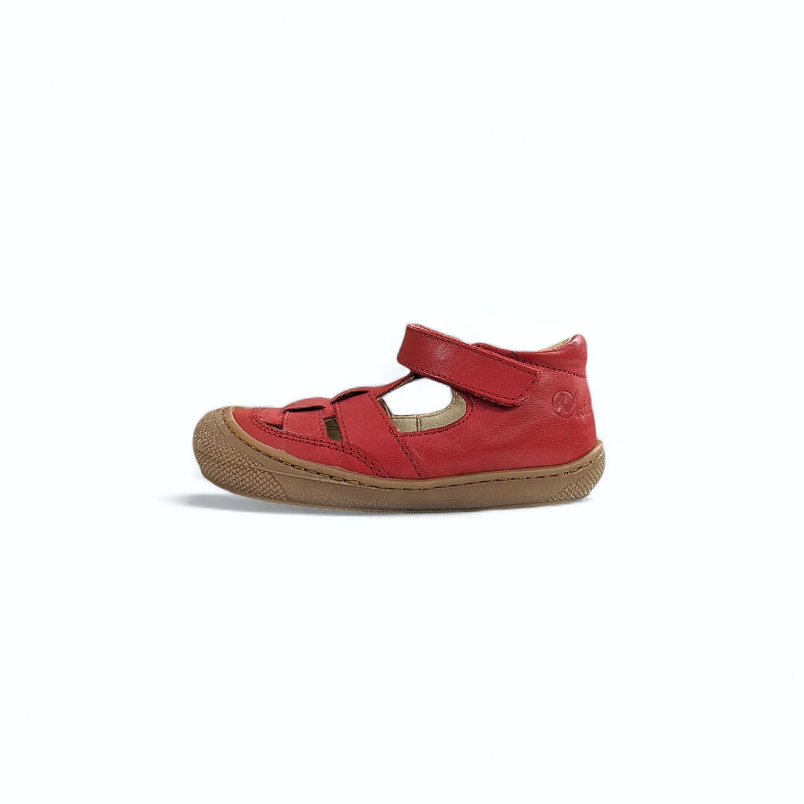 Rot Naturino Wad Kinder Halbsandalen