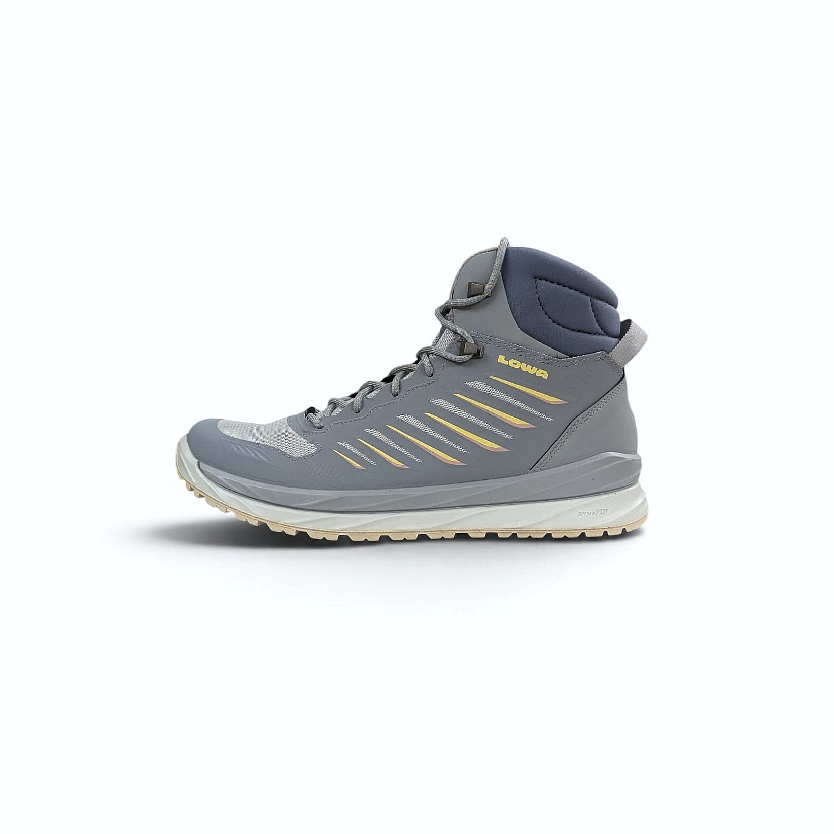 Grau Lowa Axos Gtx Mid Damen Trekkingschuhe