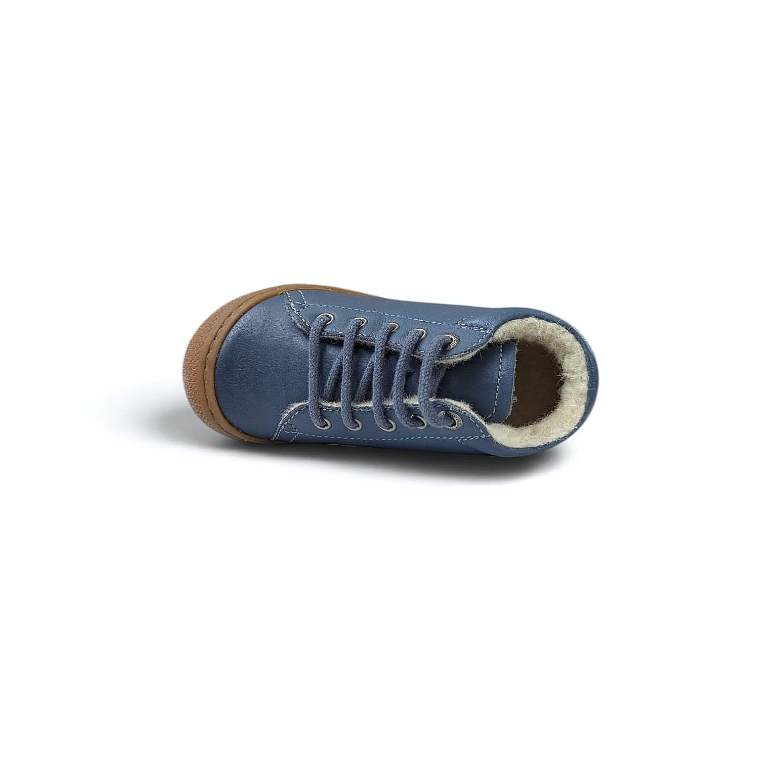 Naturino Coco Kinder Winterschuh mit Schnürung - Celeste