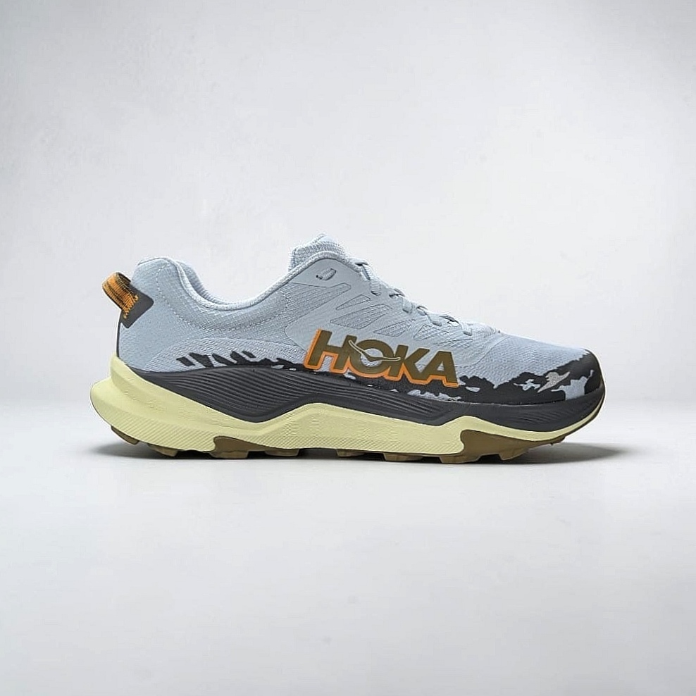 Hoka M Torrent 4 Herren Trailrunning Schuhe Mineral Blue-Asphalt Grey