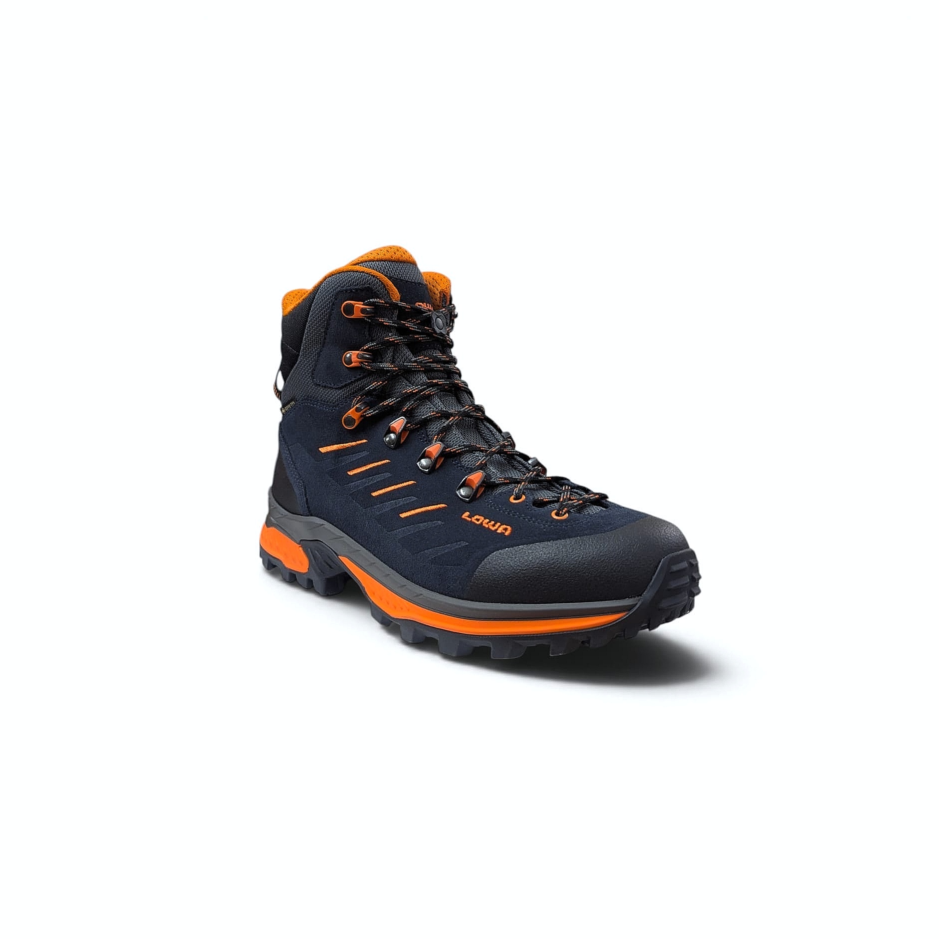 LOWA Randir GTX Mid Herren Trekkingschuh Navy - Flame