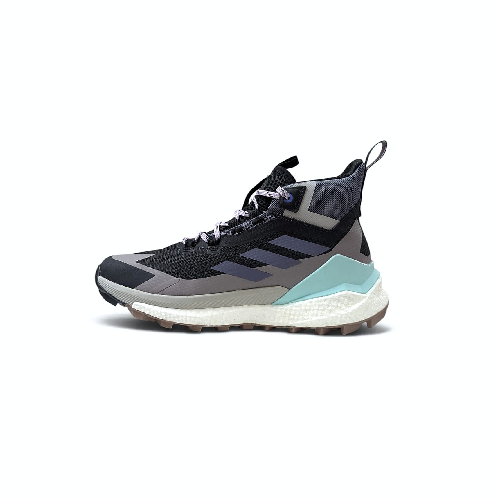 Adidas Terrex Free Hiker 2 GTX Damen Wanderschuh - Core Black-Preloved Violet-Tau Orange