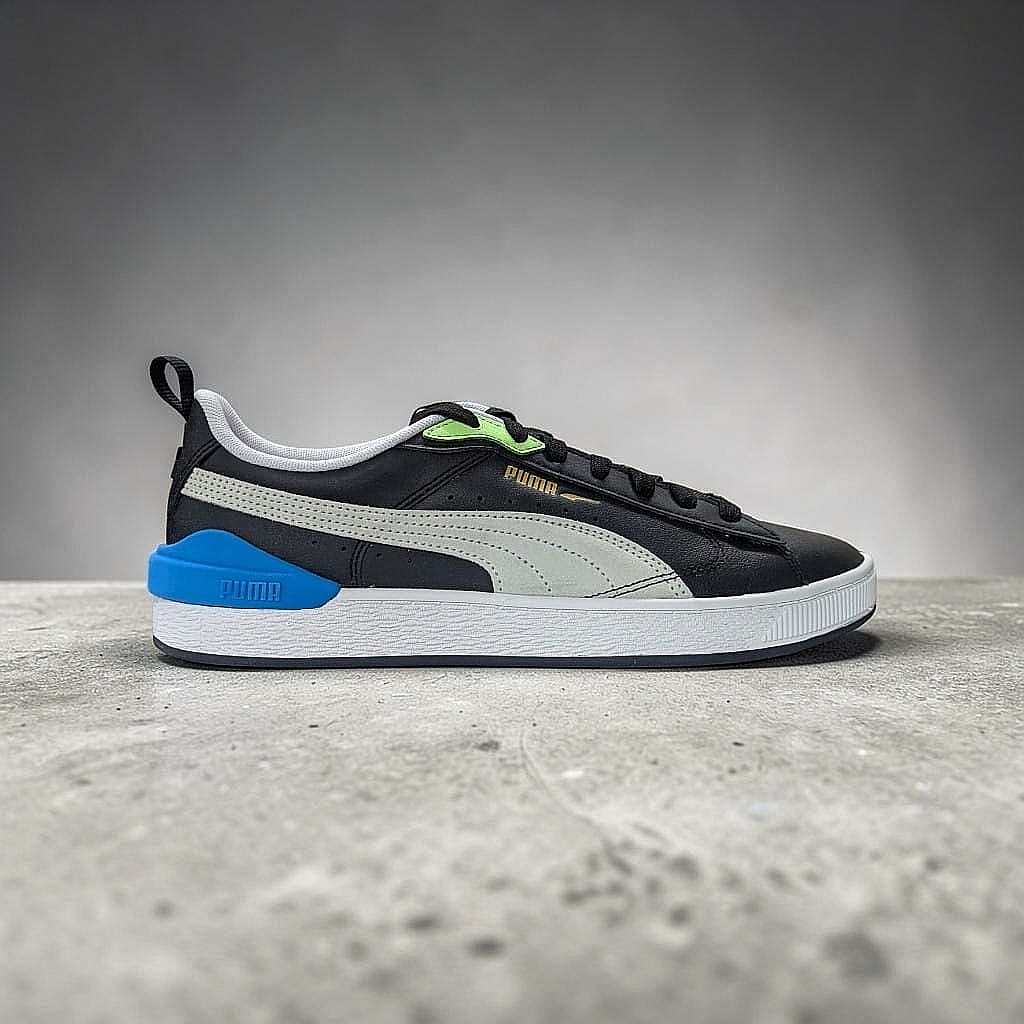 Puma Suede Bloc LTH Herren Sneaker Black-Ice Flow